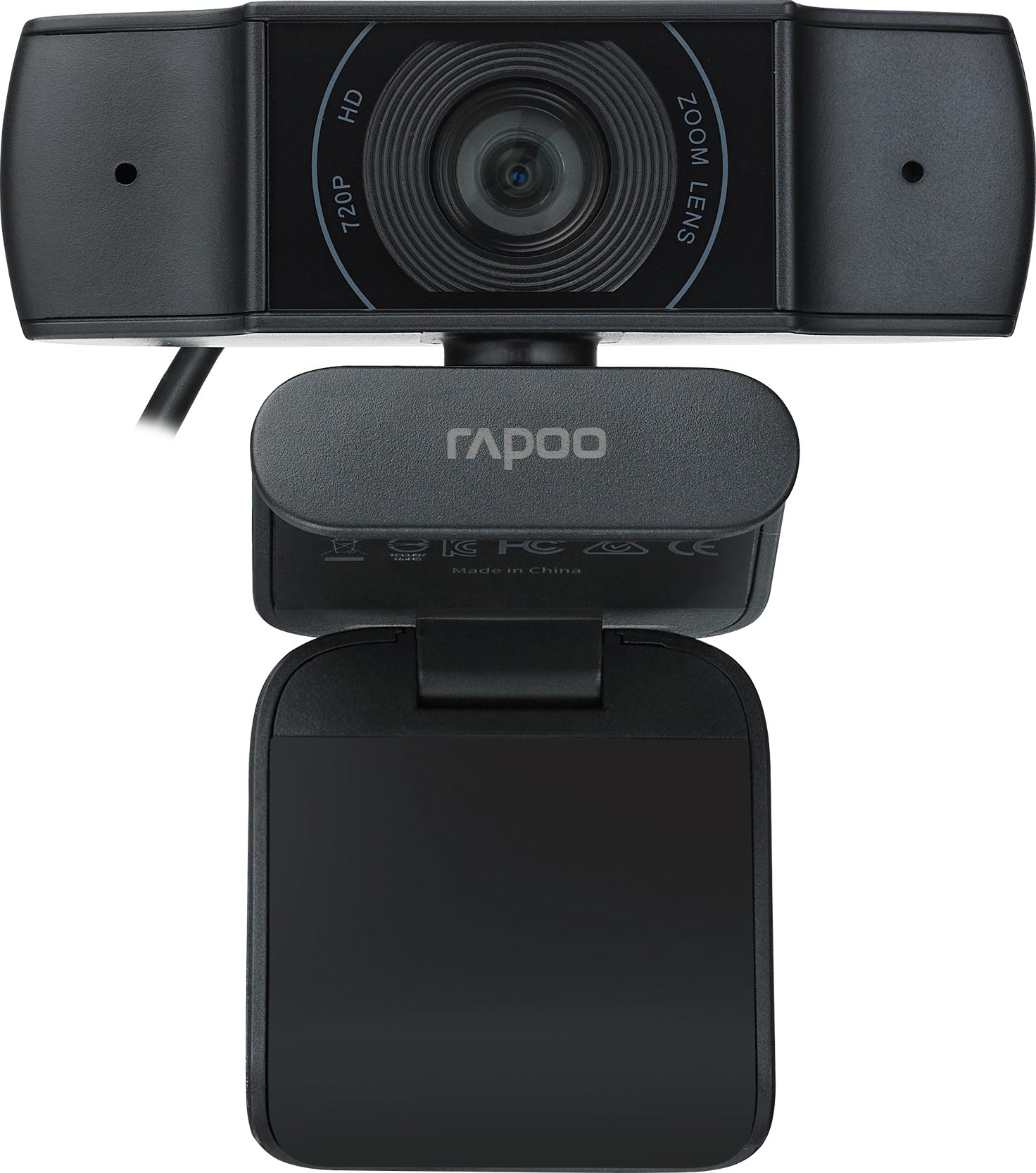 Rapoo XW170 - Webcam 720P HD, 30FPS, Autofokus, Klarer Videochat Webcam (Scharfes Bild für Meetings & Streaming)