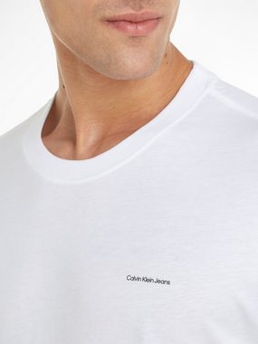 Calvin Klein Jeans T-Shirt 2 PACK INSTITUTIONAL TEE (Packung, 2er-Pack) mit Logoschriftzug