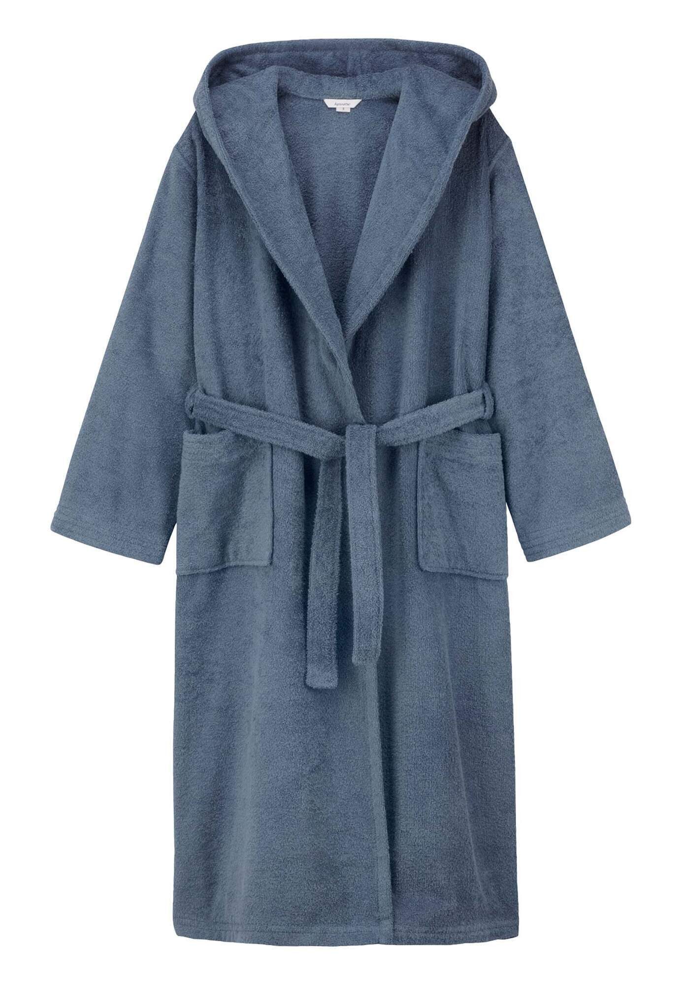 Hessnatur Bademantel aus reiner Bio-Baumwolle, Baumwolle