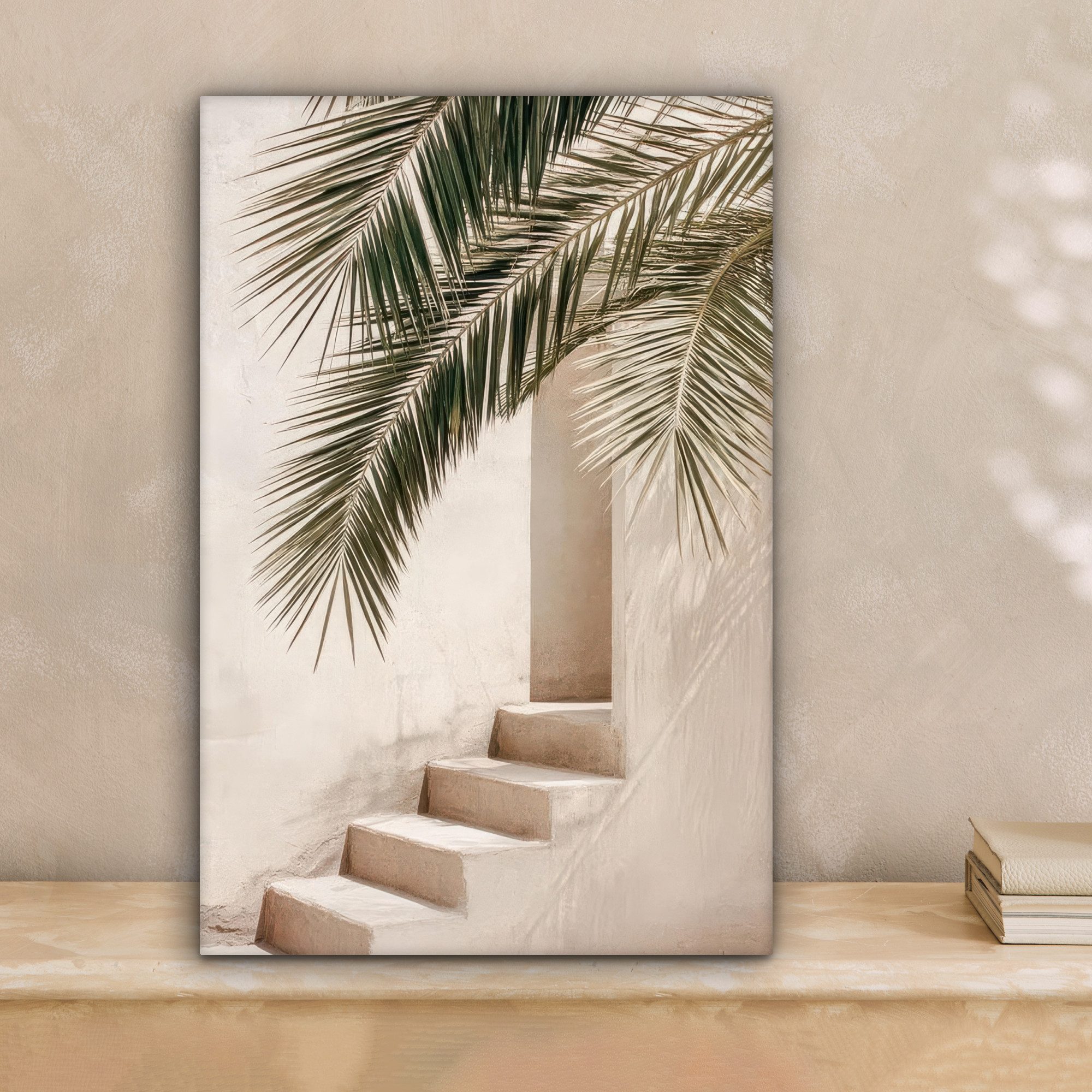 OneMillionCanvasses® Leinwandbild Palme - Schatten - günstig online kaufen