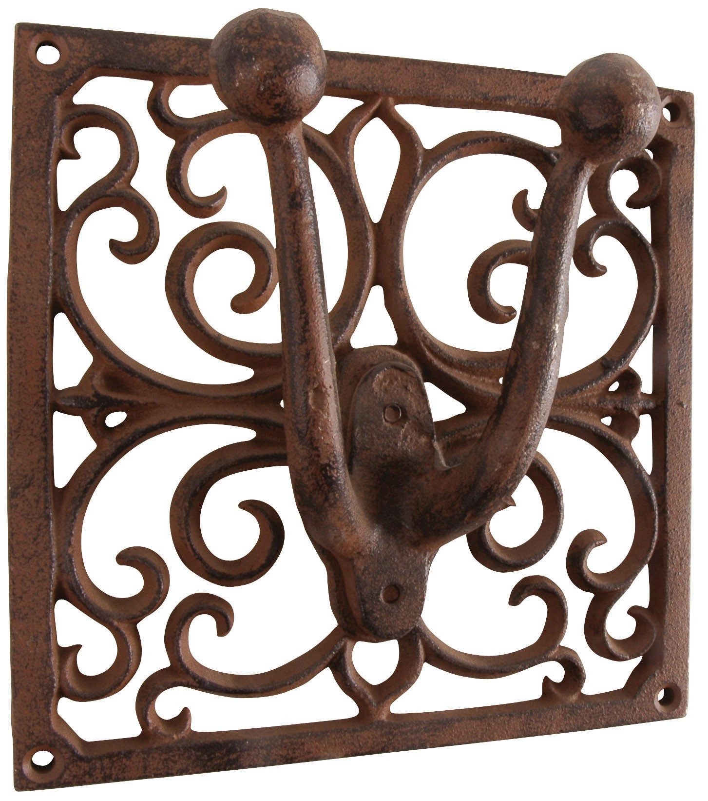 esschert design Wandhaken Gartengeräte Aufbewahrung Haken Garten Garderobenhaken Wandgarderobe, (1 x Haken)