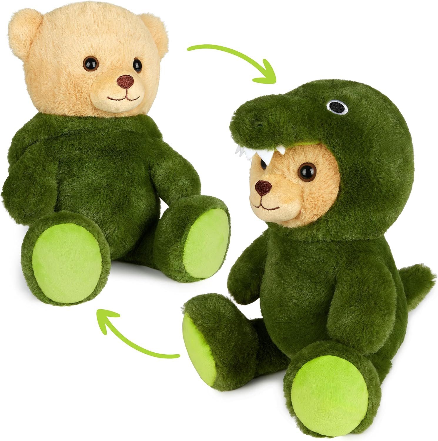 BRUBIES Kuscheltier Teddy Krokodil - 25 cm Teddybär im Krokodilkostüm mit K günstig online kaufen
