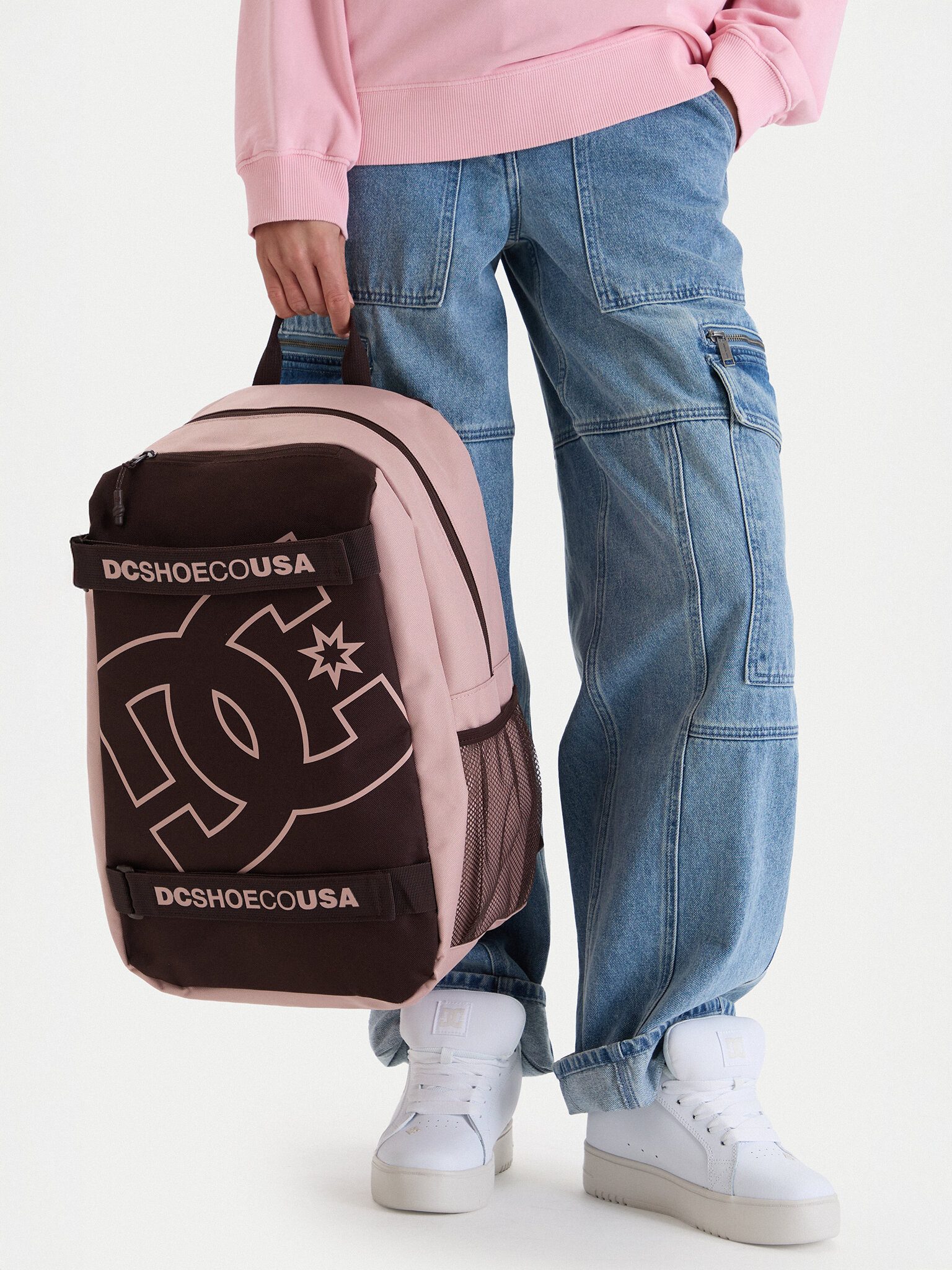 DC Shoes Freizeitrucksack Dc Shoes Damen-Rucksack Pink DC SHOES-CWBEO-DCI-WS-001-09 Pink Brown