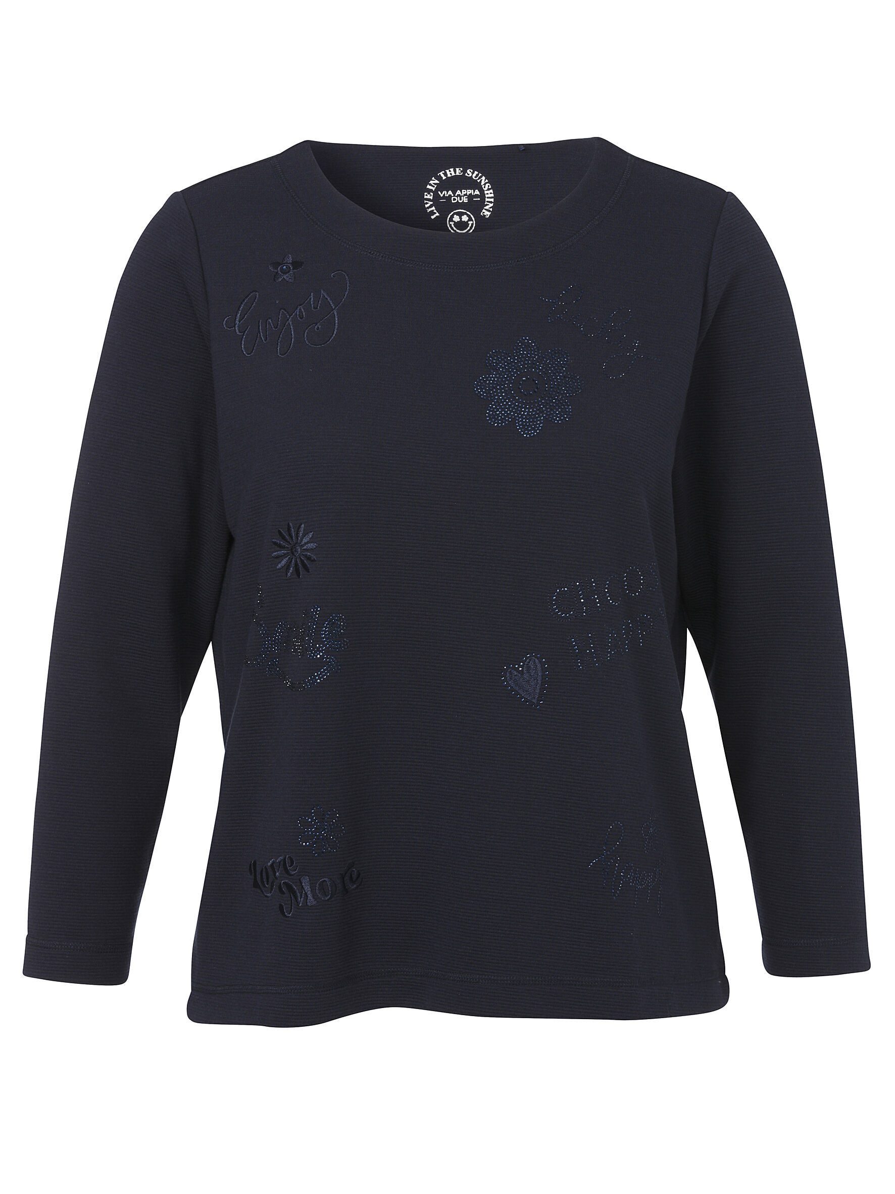 VIA APPIA DUE Sweatshirt (1-tlg) in großen Größen günstig online kaufen