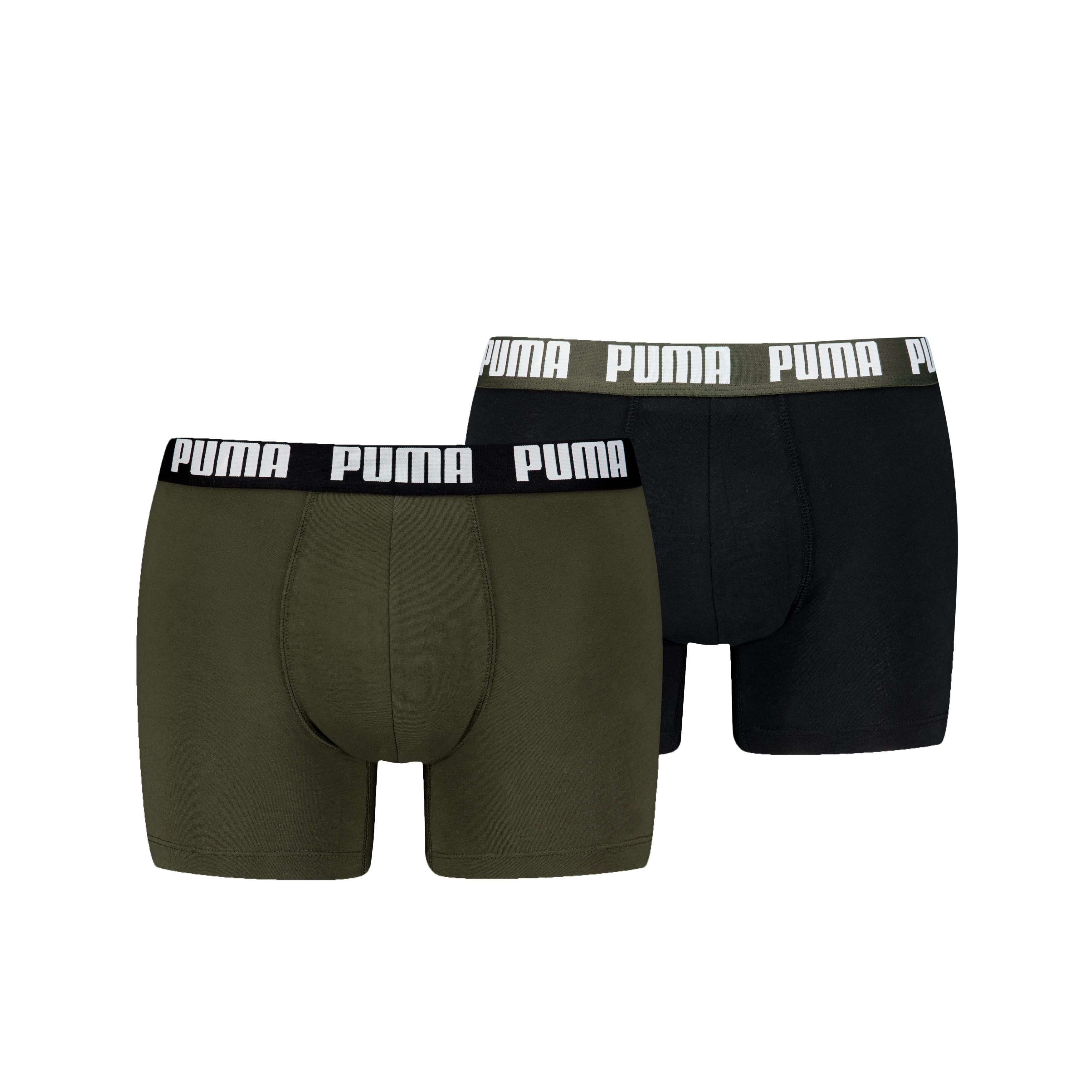 PUMA Boxershorts PUMA MEN EVERYDAY BASIC BOXERS 2P (2er Pack) mit Logobund günstig online kaufen
