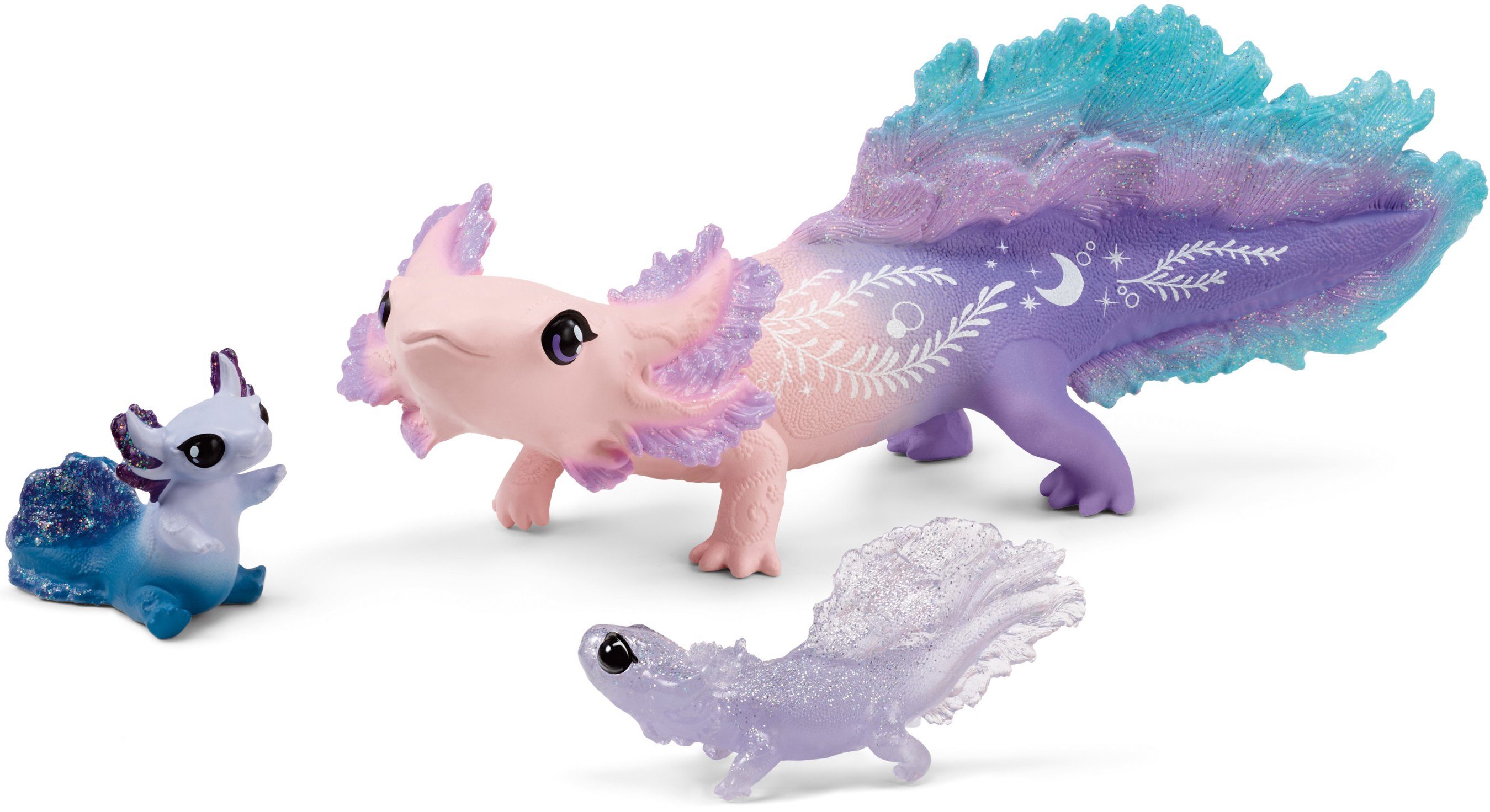 Schleich® Spielfigur BAYALA®, Axolotl discovery (42628), (Set, 3-tlg)