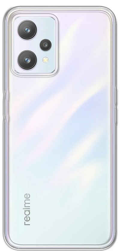 cofi1453 Handyhülle Silikon Hülle für Realme 9 Pro Plus Transparent 6,4 Zoll, Case Cover Schutzhülle Bumper