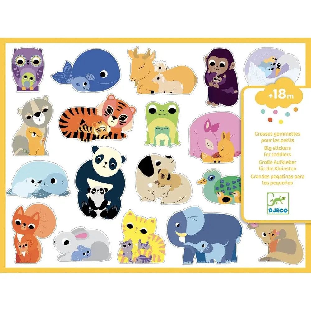 DJECO Sticker Sticker: Mütter & Babys