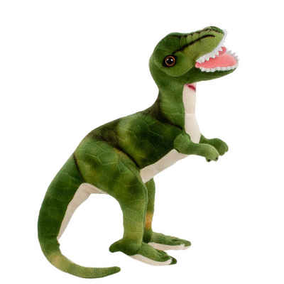 Teddys Rothenburg Kuscheltier T-Rex grün 26 cm Plüschtier Dinosaurier Tyrannosaurus Rex (Stoffdino Plüschdino Dinos Spielzeug)