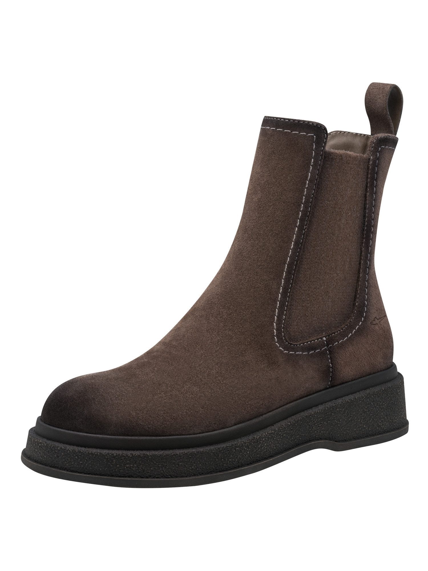 Tamaris TOUCH-IT aus Leder kein Absatz 1-25458-47 Chelseaboots TOUCH-IT