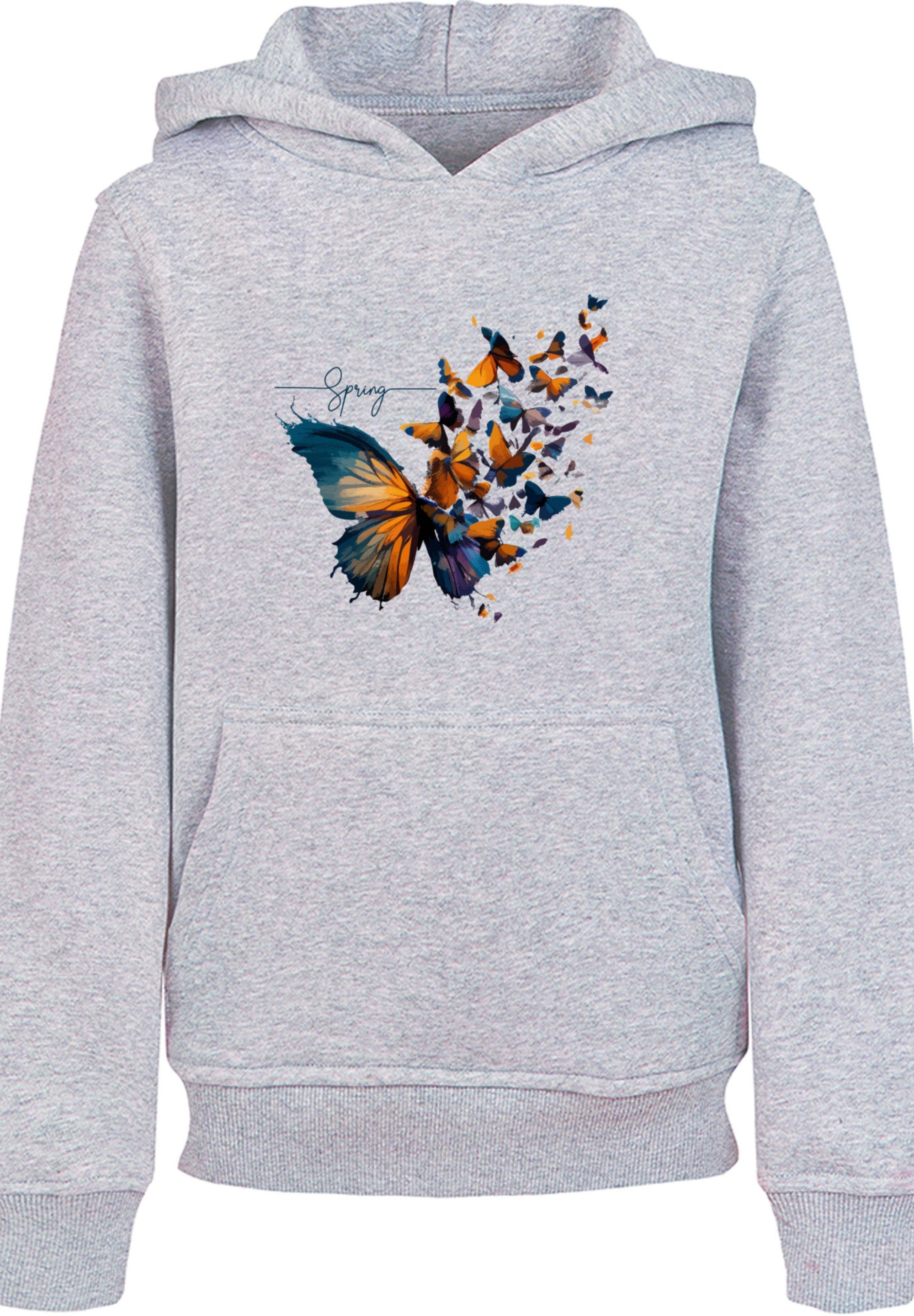 Schmetterling Hoodie Kapuzenpullover Frühling F4NT4STIC Print Unisex