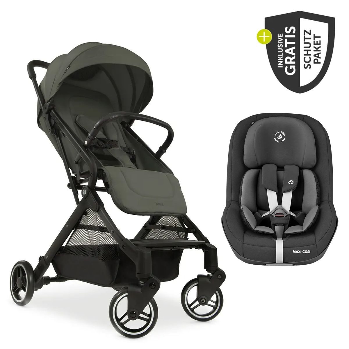 Sportbuggy Travel N Care - Dark Olive