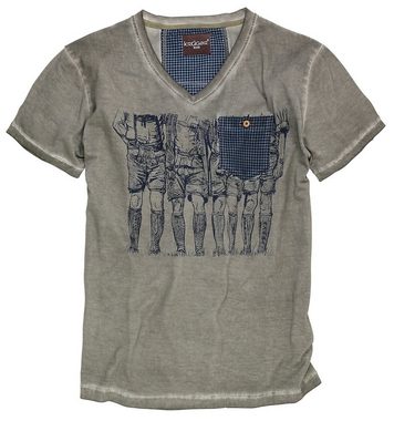 KRÜGER BUAM T-Shirt Krüger BUAM T-Shirt Krachlederne - Grau