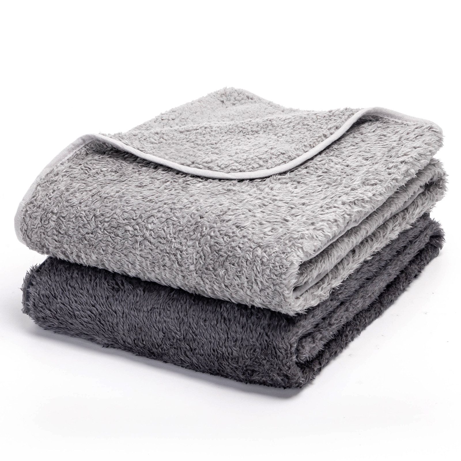 nobleza Tierdecke 2 x Hundedecke Fleece Weiche Fleecedecke Waschbar Katzend günstig online kaufen