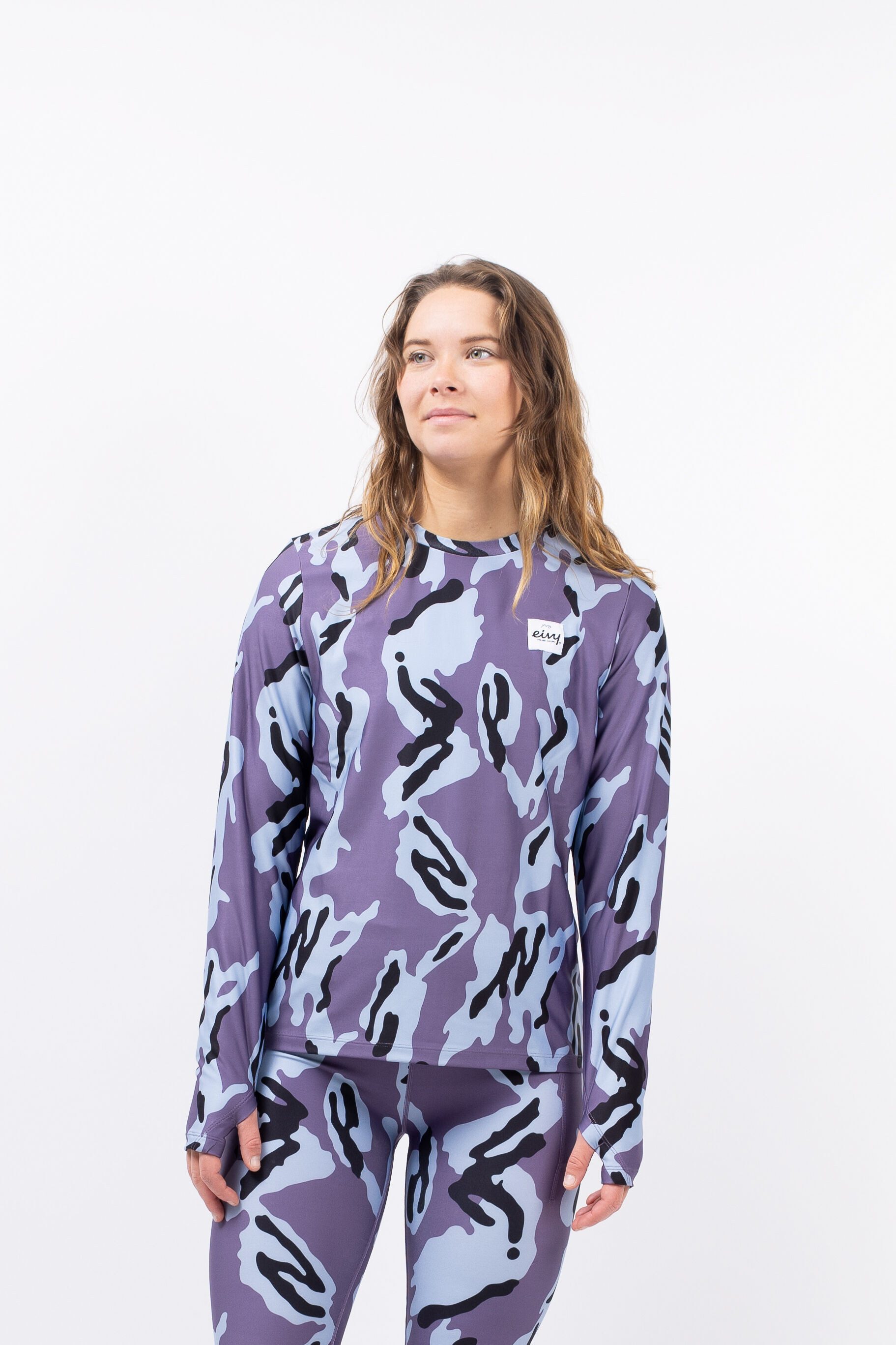 Eivy Longshirt (1-tlg) mit Leoparden-Muster und UV-Schutz