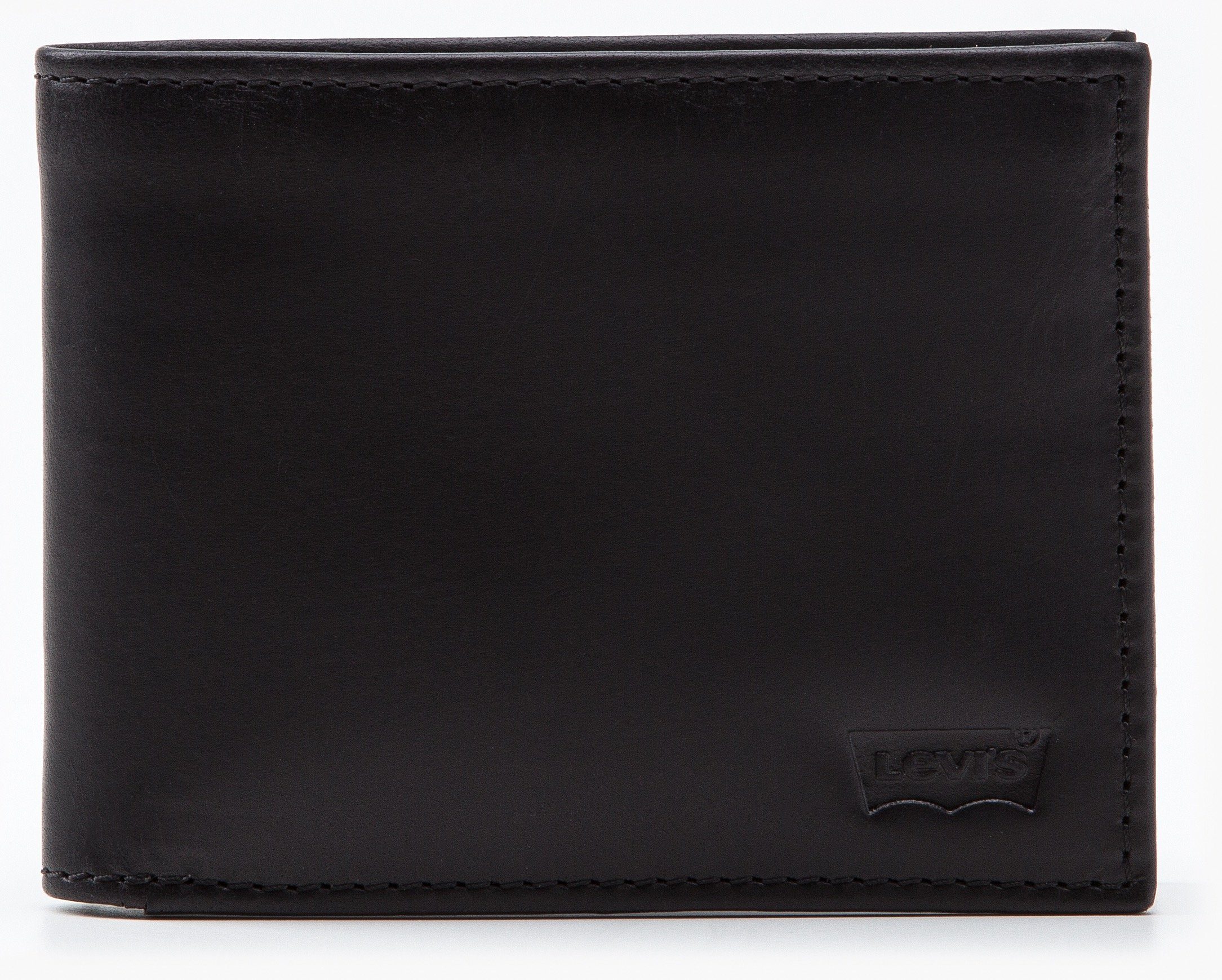 Levi's® Geldbörse LEVI'S® CASUAL CLASSICS HUNTE COIN BIFOLD - BATWIN, mit Münzfach, aus Rindnappaleder