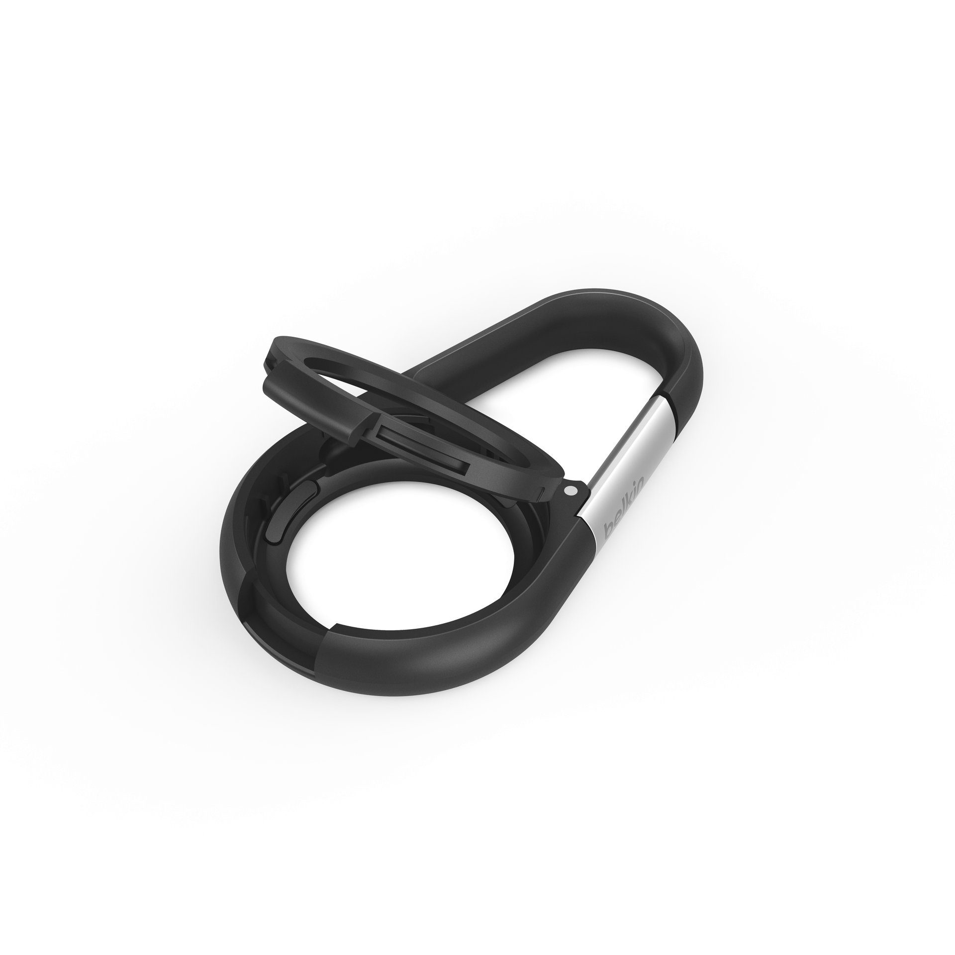 AirTag Karabiner mit Schlüsselanhänger Belkin für Apple (1-tlg) Secure Holder