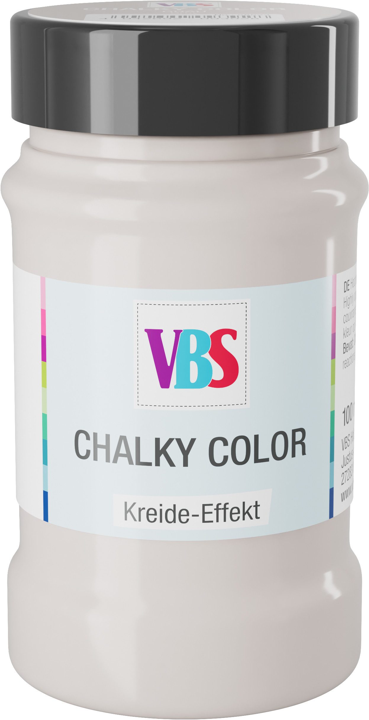 VBS Kreidefarbe Chalky Color, 100 ml, trocknet matt auf