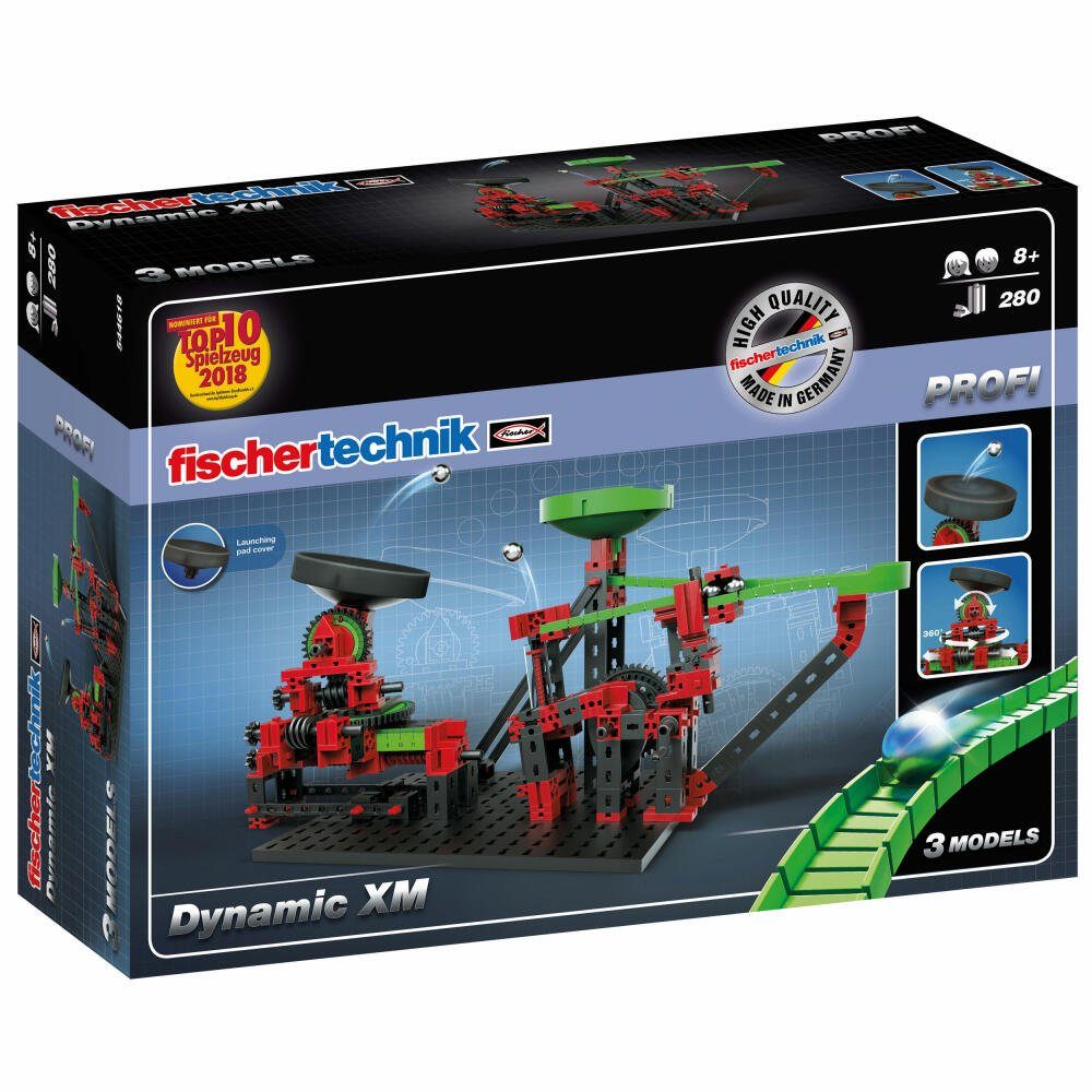 Kugelbahn Profi Dynamic XM 260-teilig