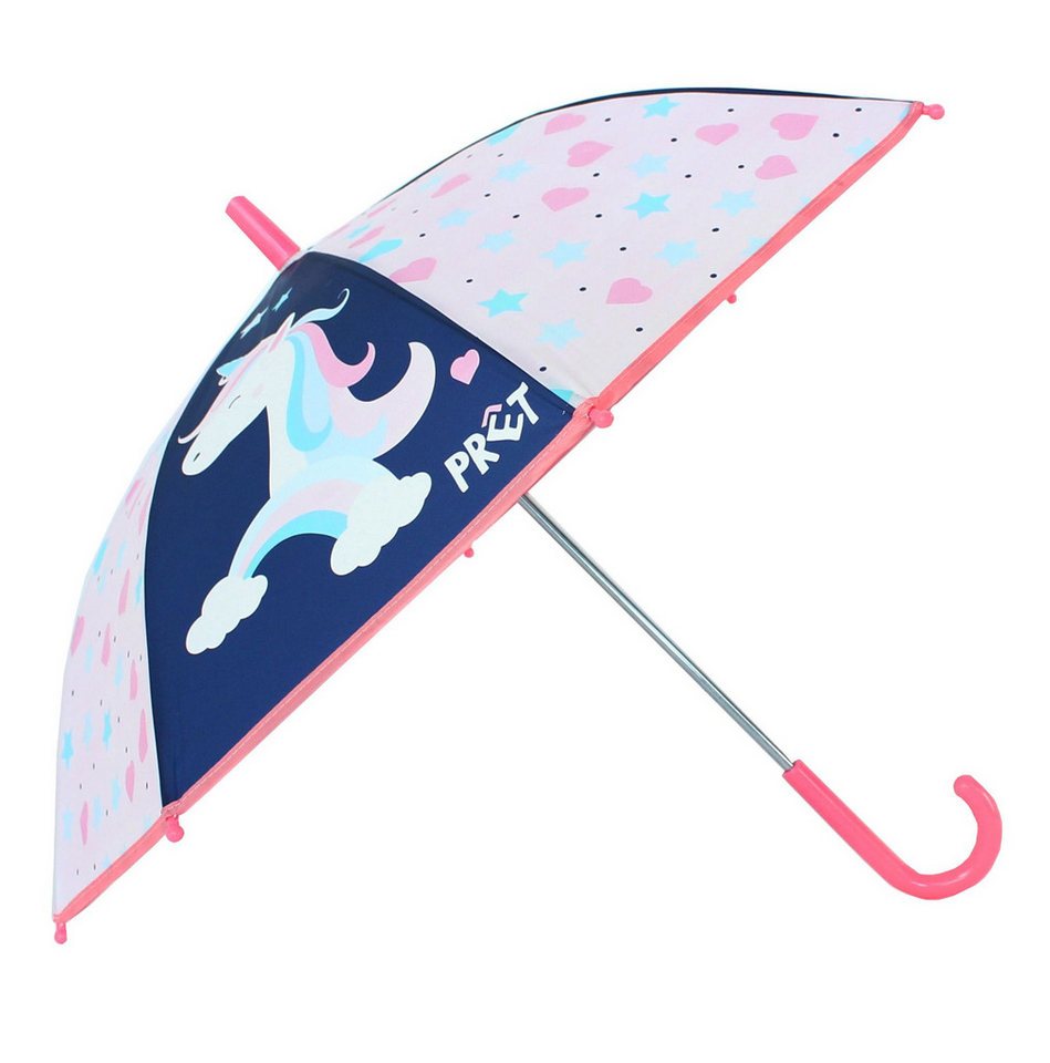 COFI 1453 Stockregenschirm Kinder-Regenschirm ⌀ 73cm Stockschirm Perfekter Schutz bei Regen