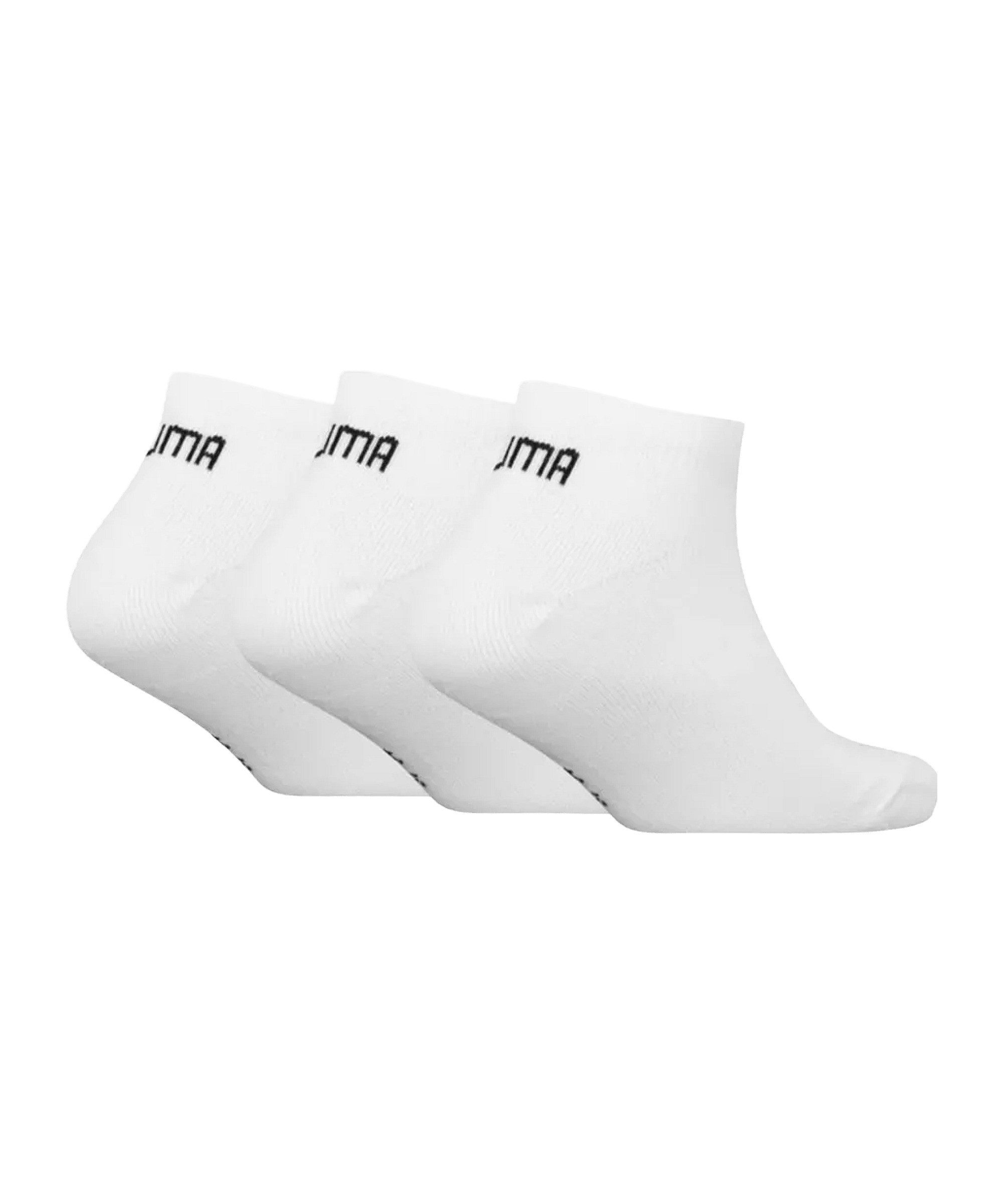 PUMA Sportsocken PUMA Sneaker Plain 3P Socken Weiß Sportsocken Baumwolle günstig online kaufen