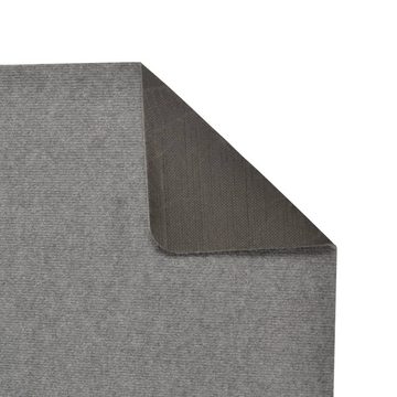 Teppich Teppichläufer Grau 80x180 cm, furnicato, Rechteckig