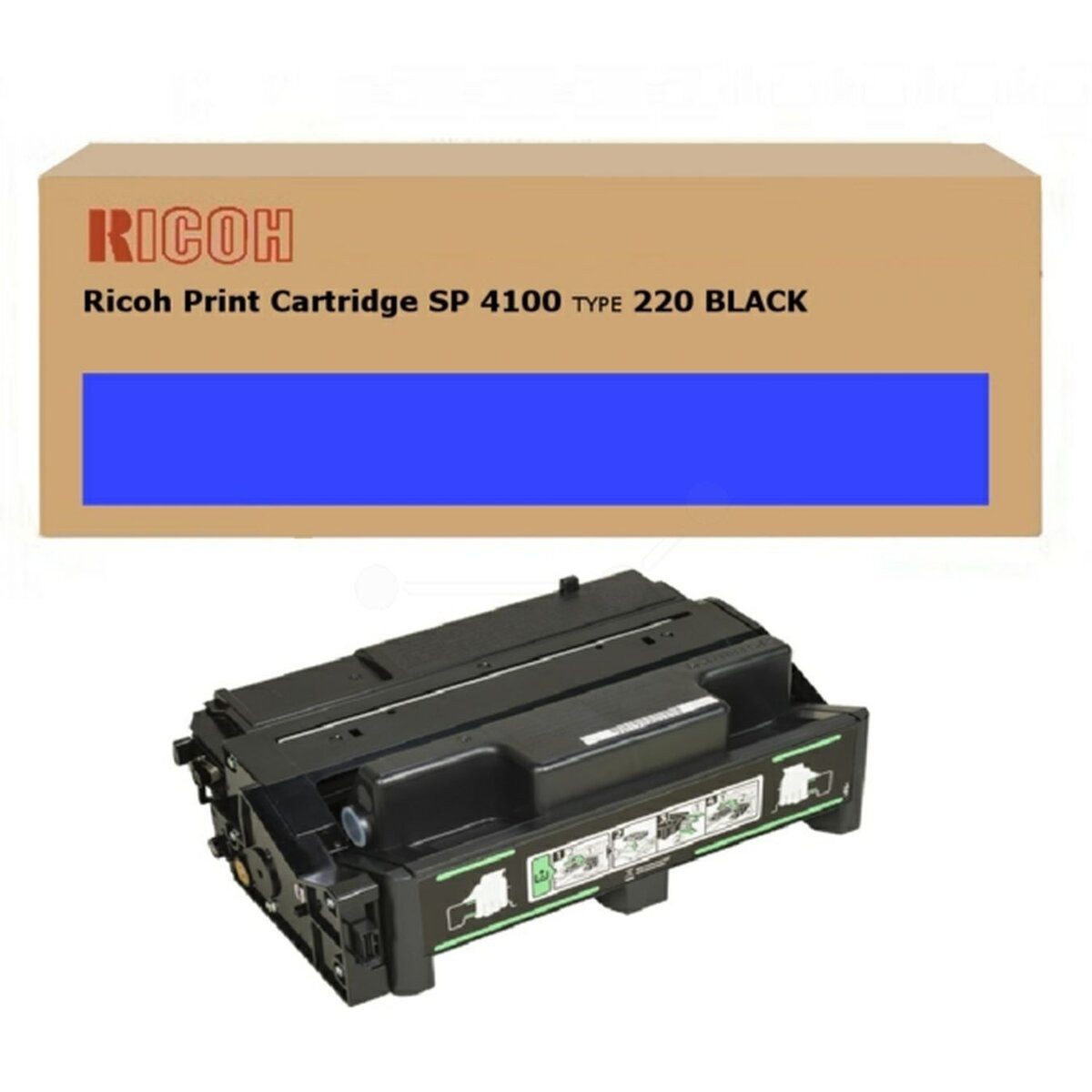 Ricoh Tonerpatrone Toner Original Ricoh 402810 schwarz