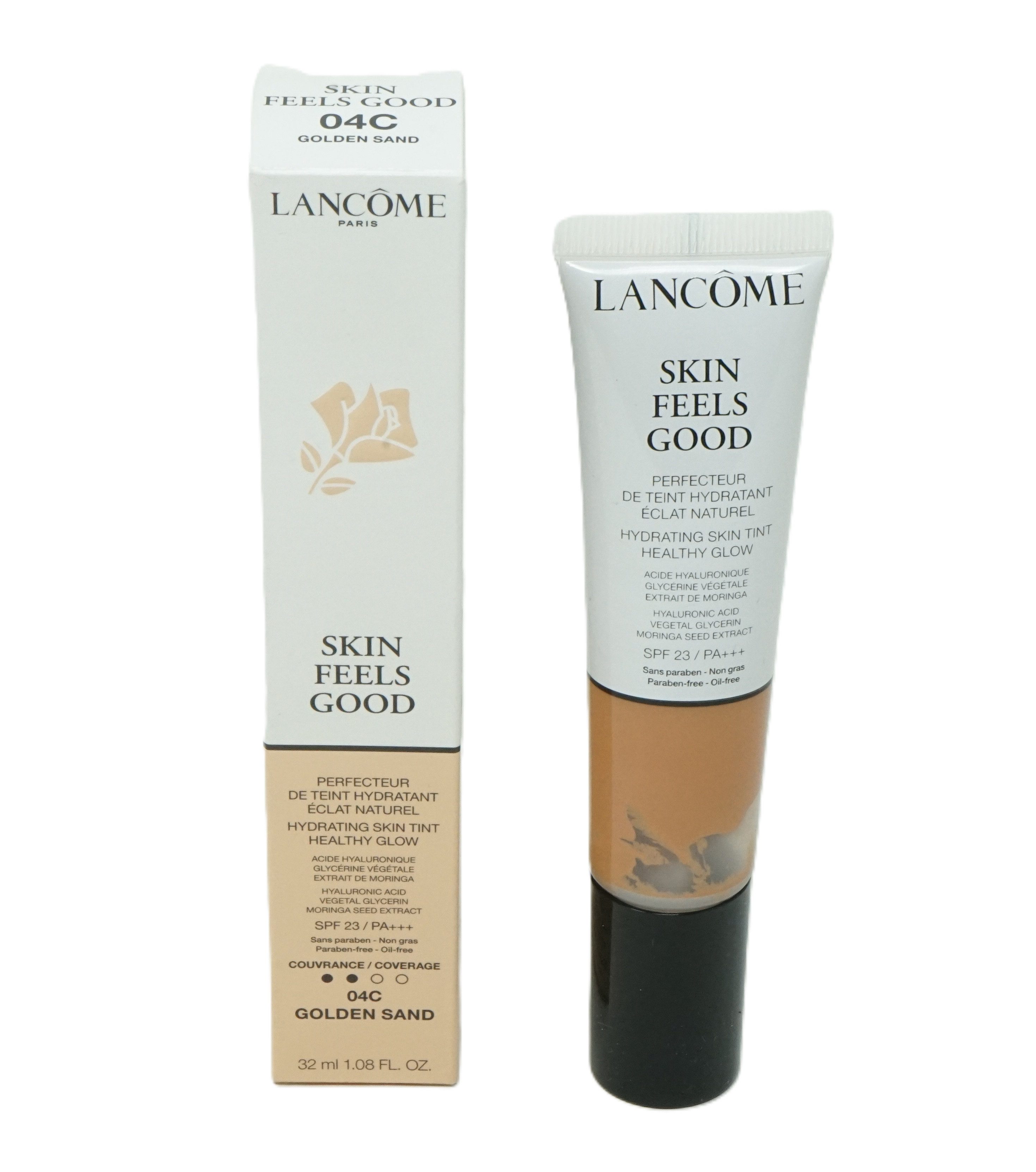Foundation Lancome haut Feels Good Tint Foundation 04C Goden Sand 32 ml
