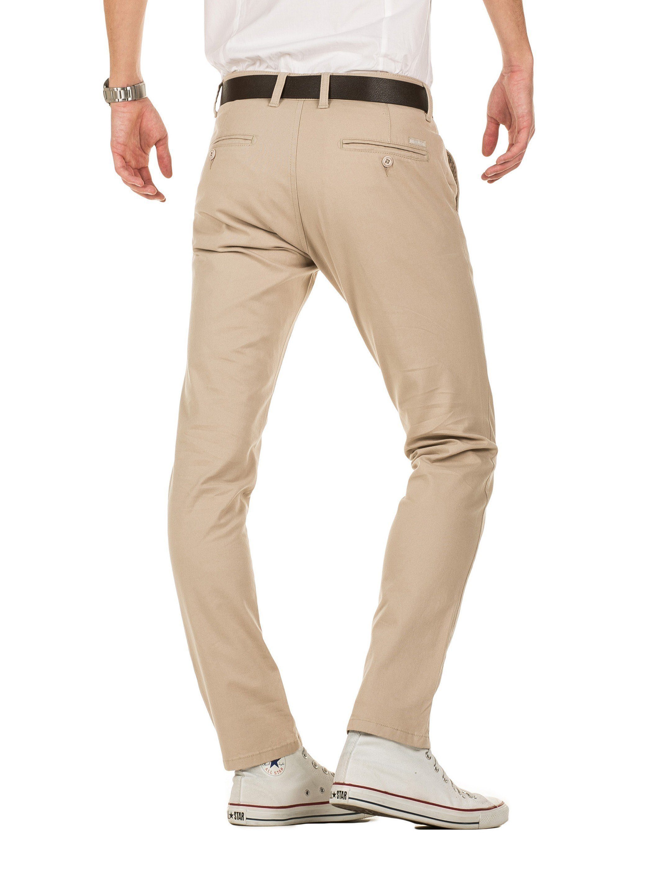 Yazubi Chinohose M192 mit Gürtel