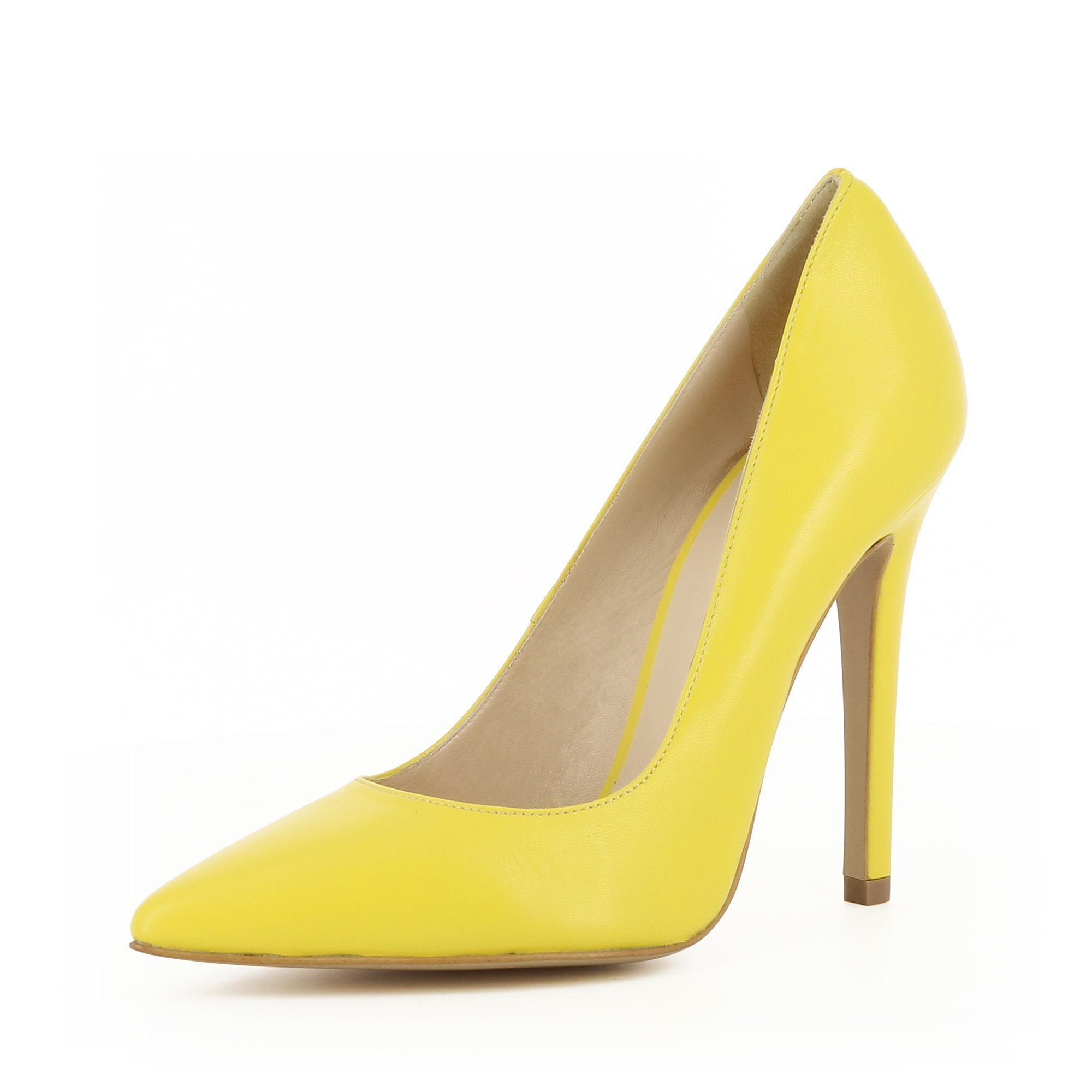 Evita LISA Pumps Handmade in Italy gelb