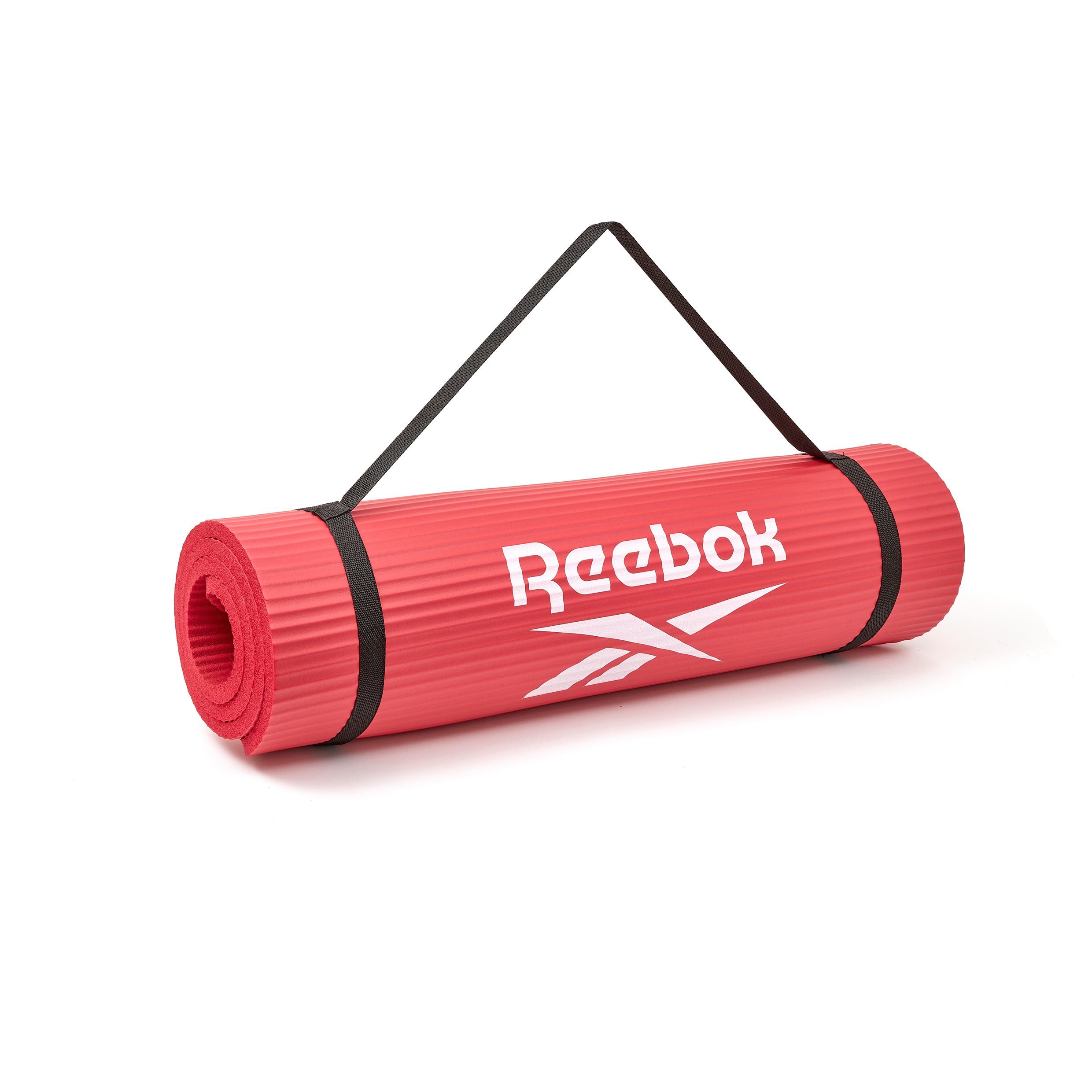 15mm, Fitnessmatte rot Reebok Reebok Rutschfeste Oberfläche Fitness-/Trainingsmatte,