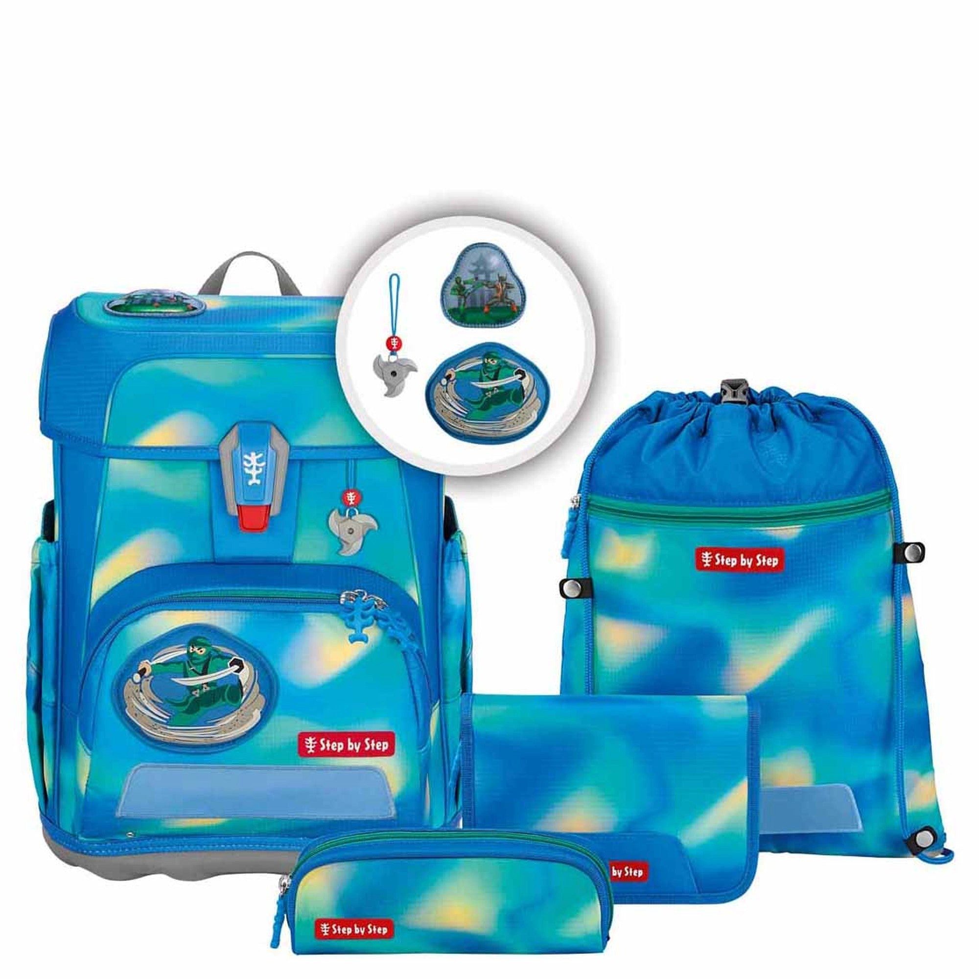 Schulranzen Cloud Flash - Schulranzen Set 5tlg. (Ninja Zazu)
