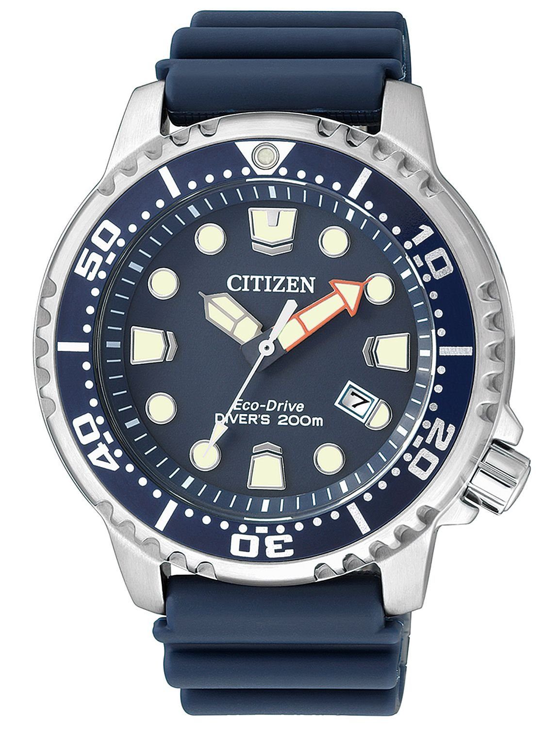 Citizen Taucheruhr BN0151-17L, Solar, Taucher Uhr