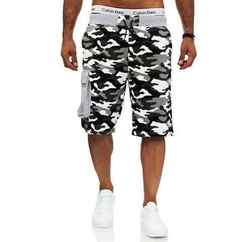 OneRedox Shorts 12141C (Kurze Hose Bermudas Sweatpants, 1-tlg., im modischem Design) Fitness Freizeit Casual