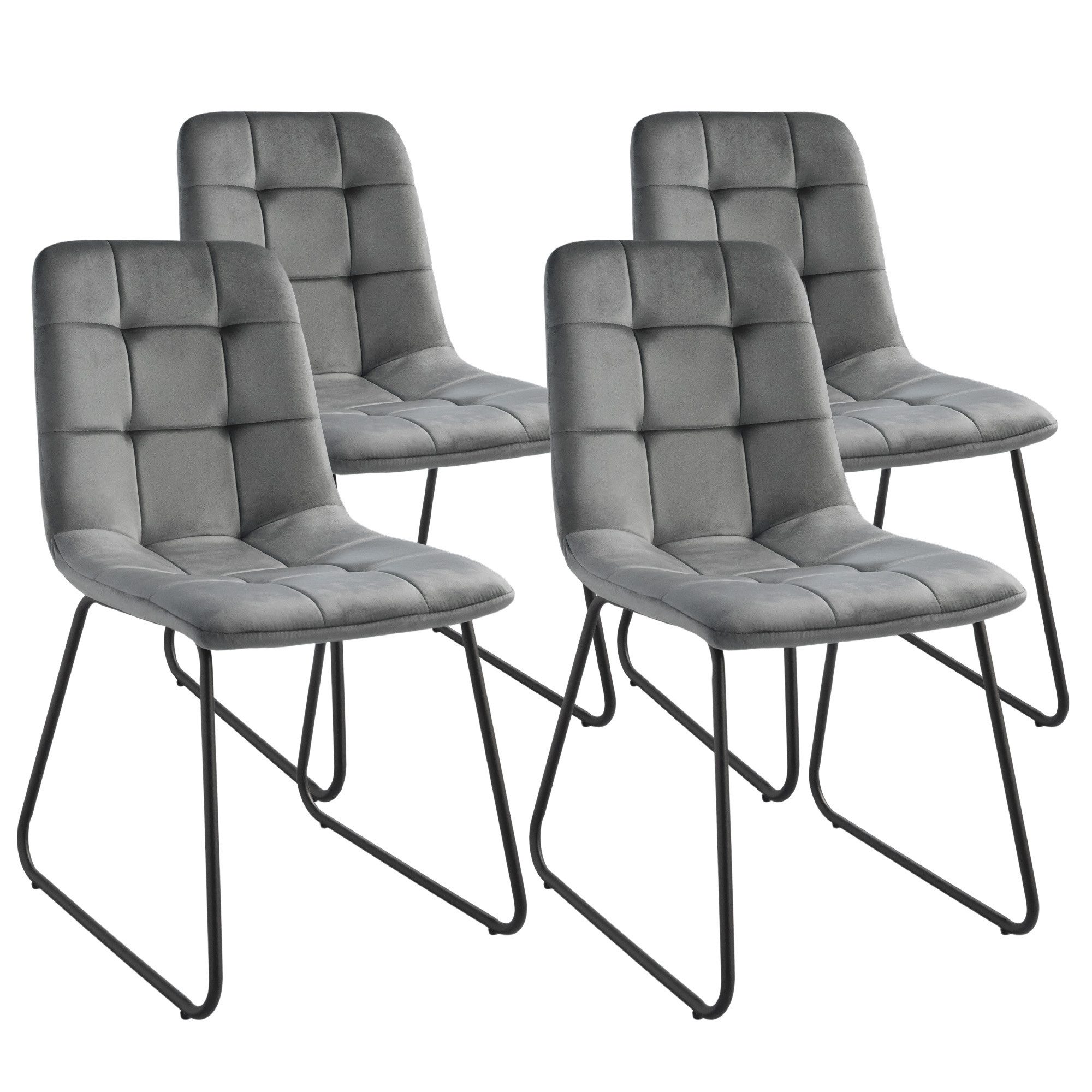 Jiexi Esszimmerstuhl esszimmerstühle 2er/4er/6er/8er set stühle esszimmer küchenstühle