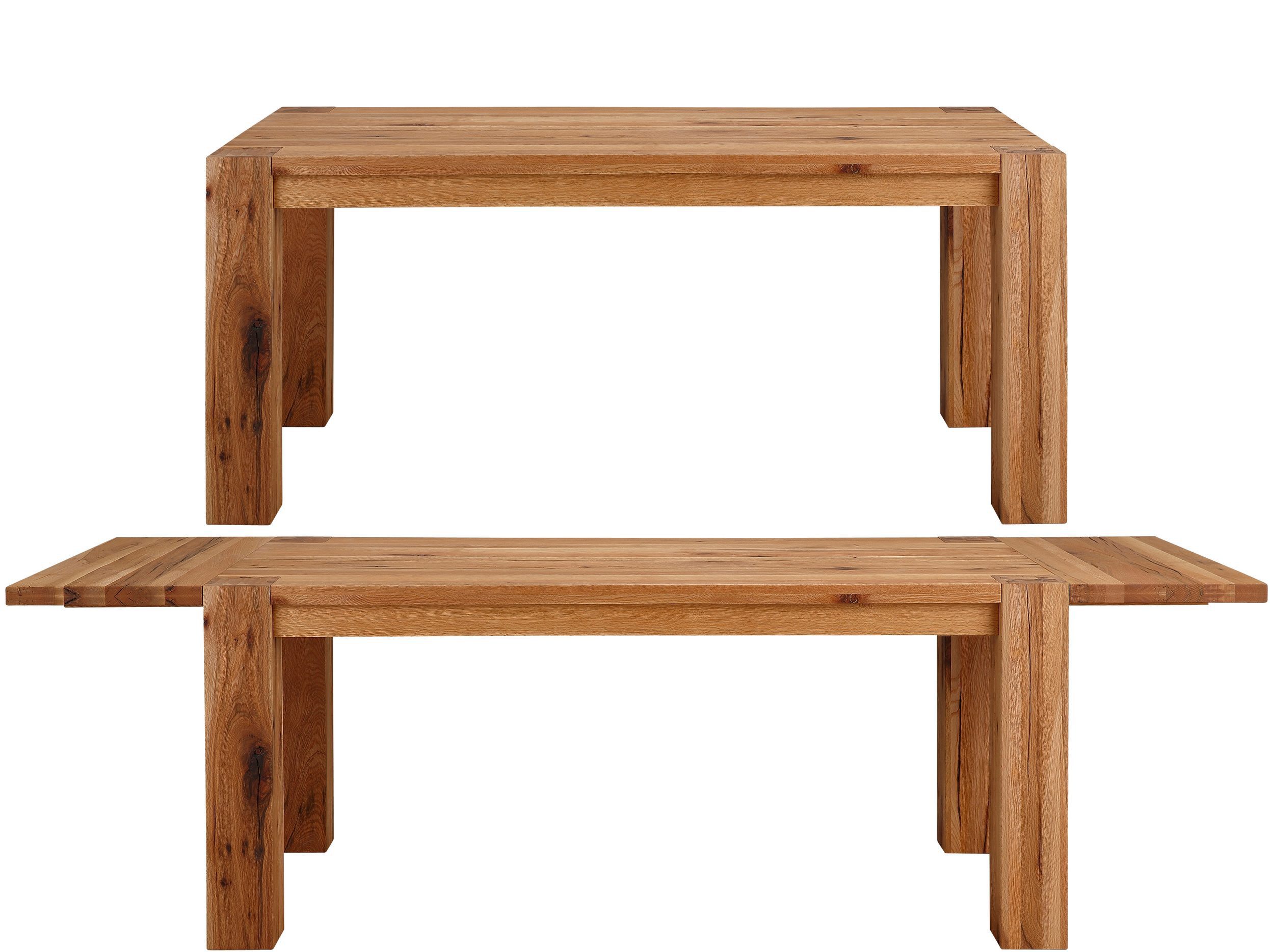 loft24 Esstisch Maria, Esszimmertisch Küchentisch Holztisch, günstig online kaufen