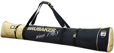 BRUBAKER Skitasche Carver Pro Ski Tasche St. Moritz Edition (Skibag für Skier und Skistöcke, 1-tlg., reißfest und schnittfest), gepolsterter Skisack mit Zipperverschluss