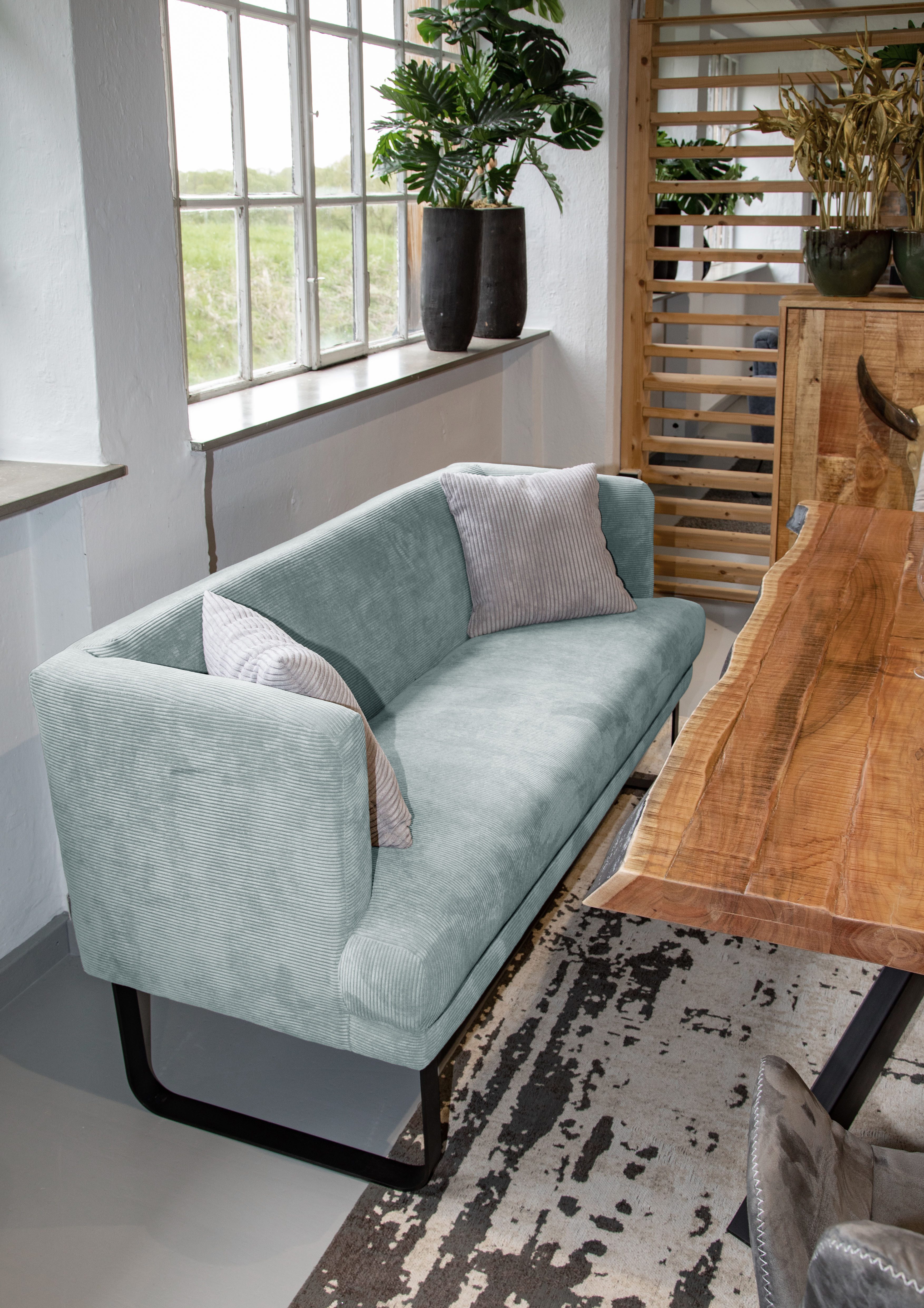 Gutmann Factory Küchensofa, Breite 170 cm, Metallfüße günstig online kaufen