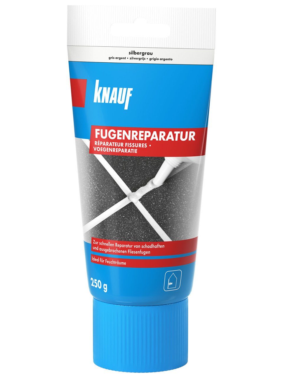 KNAUF Fugenmörtel Knauf Fugenreparatur silbergrau 250 g