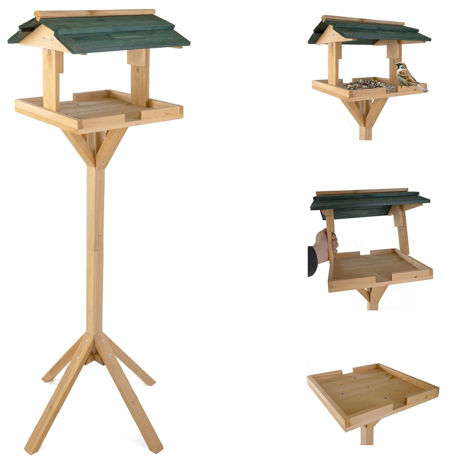Vogelhaus Vogelfutterhaus Vogelhäuschen Futterkrippe Futterstation