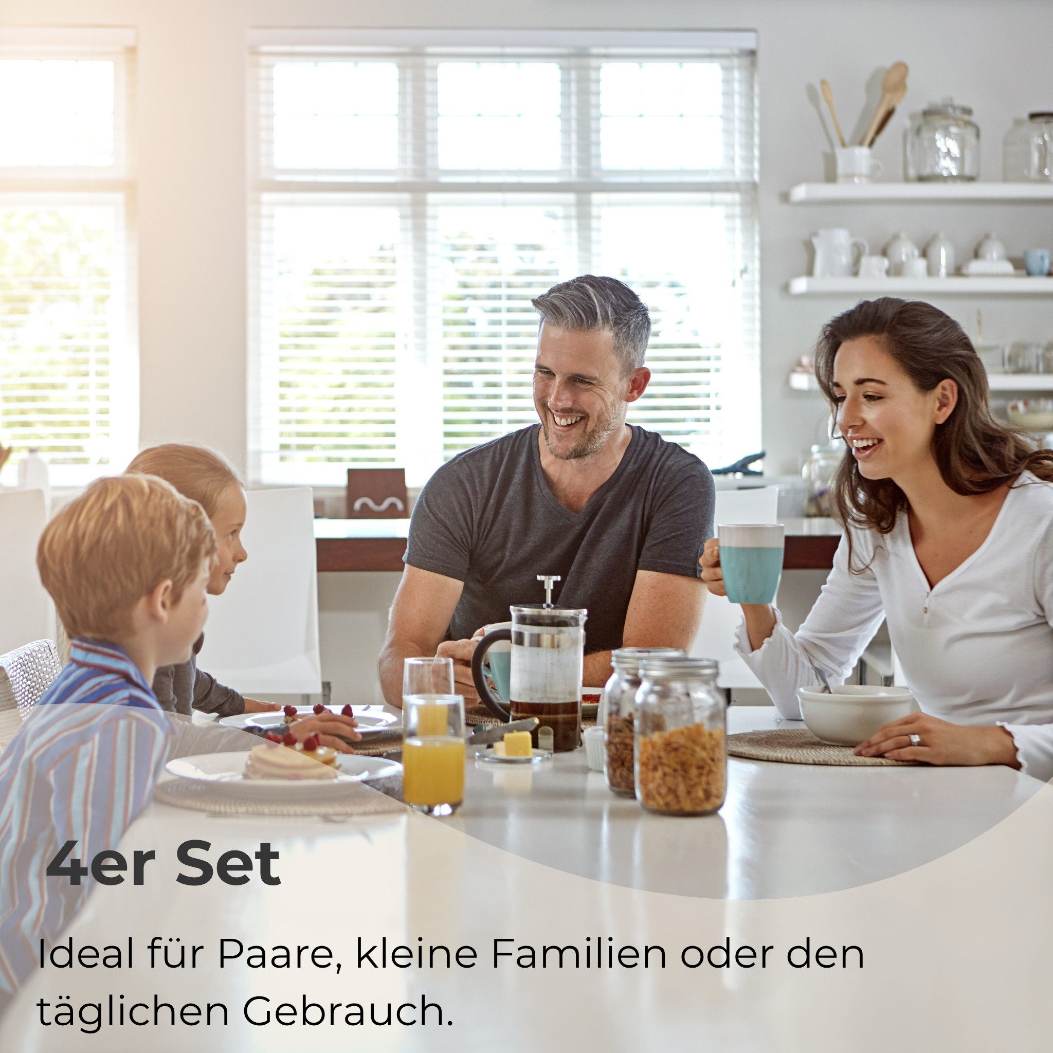 matches21 HOME & HOBBY Platzset Ovales Tischset mit Glasuntersetzer, 4er Se günstig online kaufen