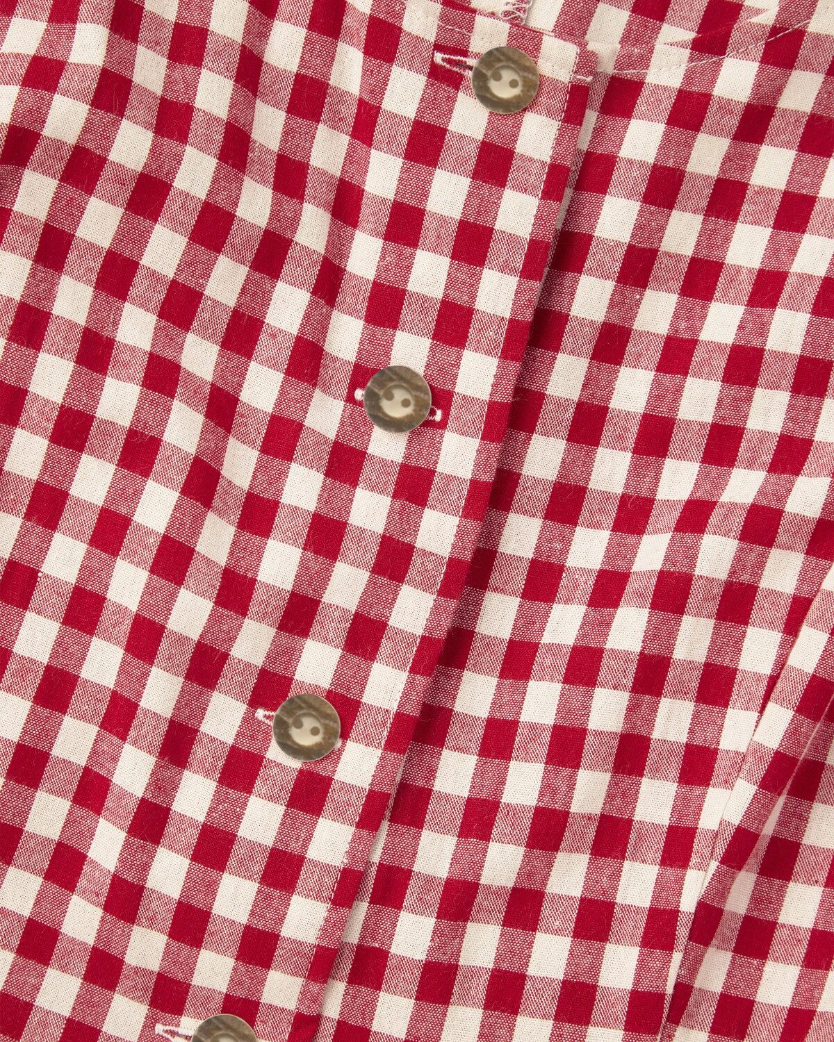 Luis Steindl Trachtenkleid Vichykaro-Leinenkleid