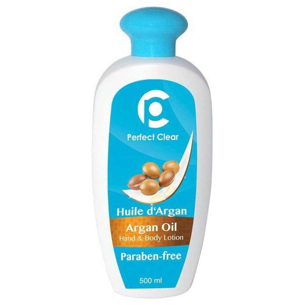 Perfect Company Bodylotion Perfect Clear Argan Oil Hand & Body Lotion, Paraben free 500ml