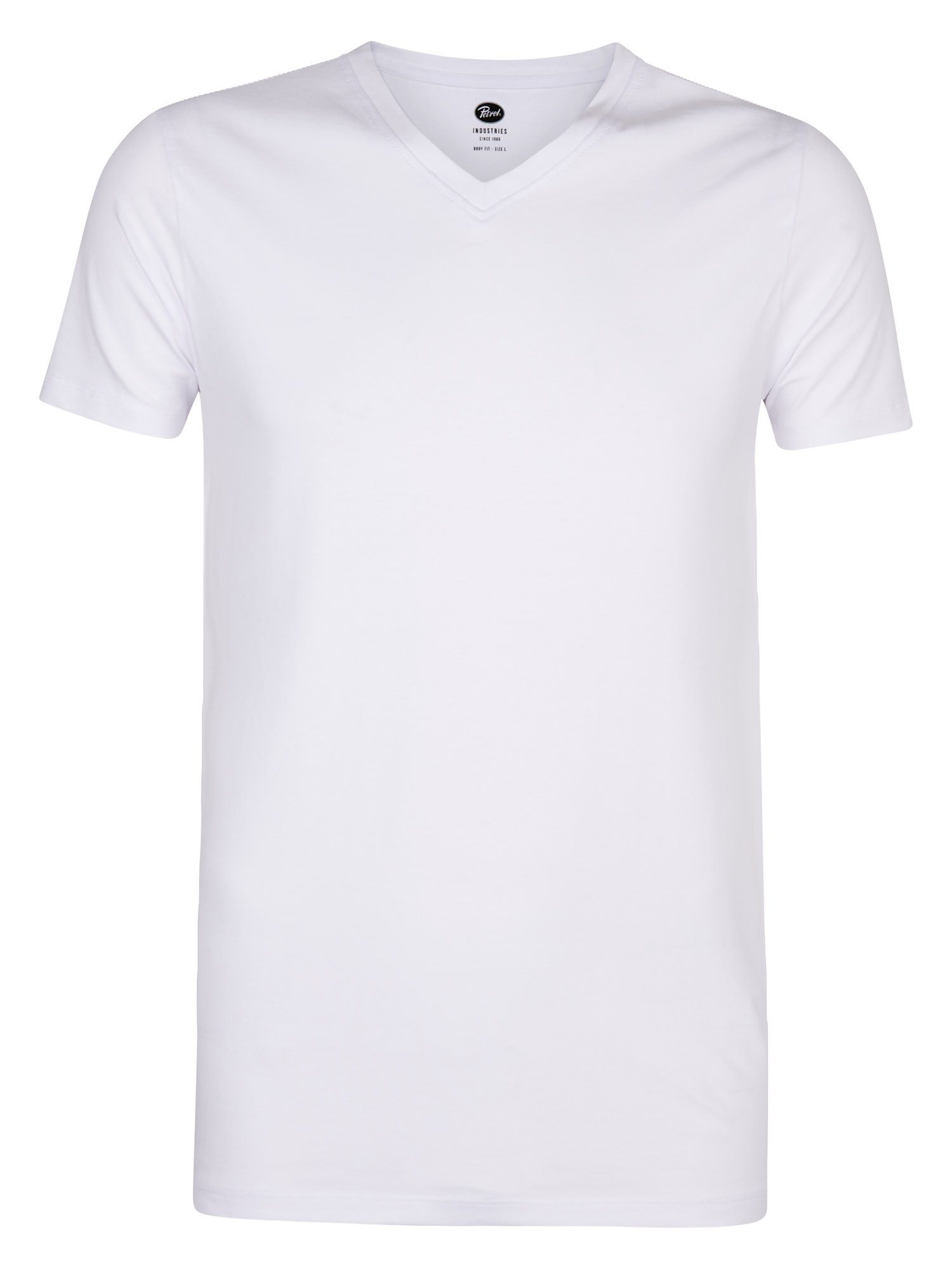 Petrol Industries T-Shirt Men Body Fit V-Neck - 2PACK (Packung, 2er) Auch ideal zum Unterziehen