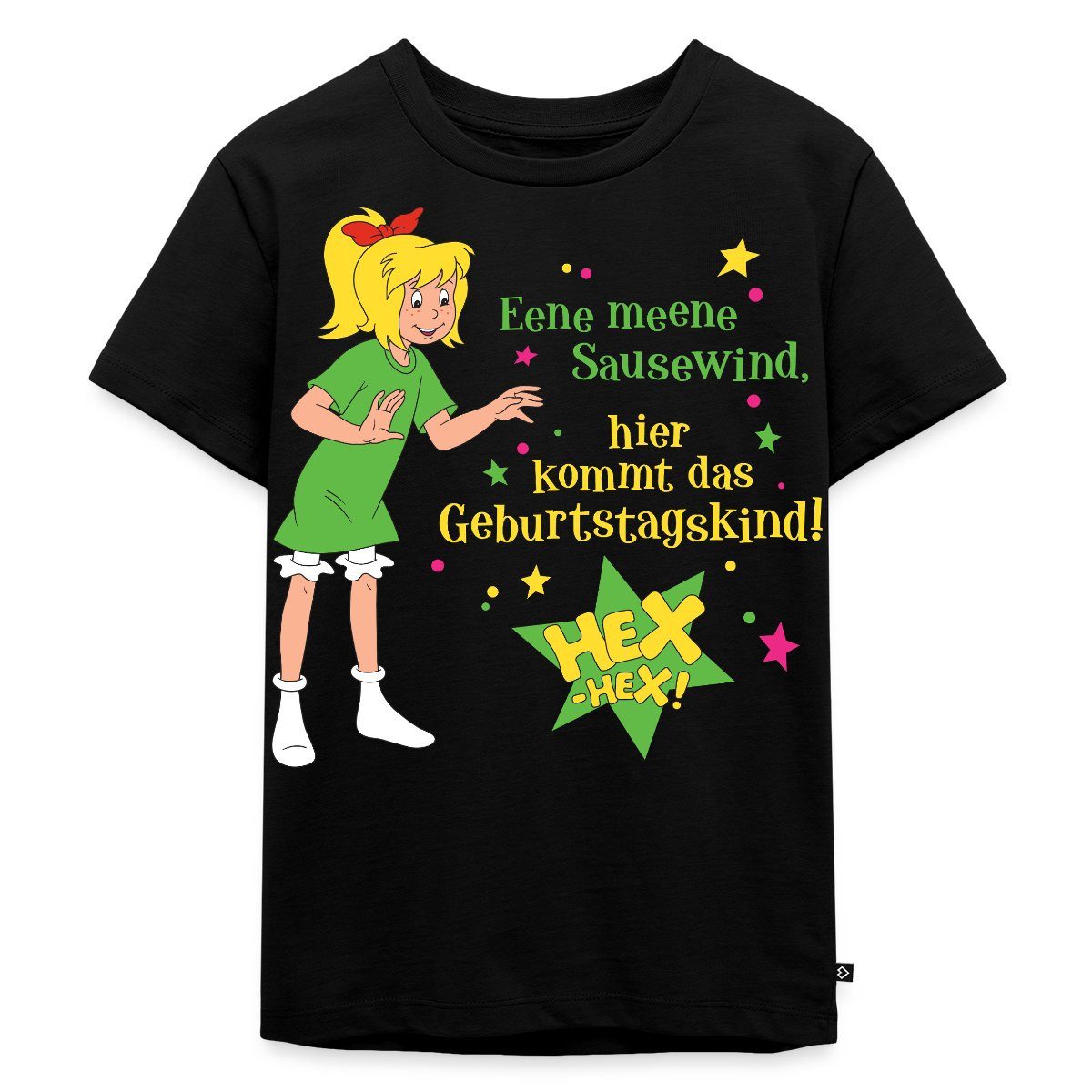 Spreadshirt T-Shirt Bibi Blocksberg Geburtstag Bibi & Spruch Kinder Premium T-Shirt (1-tlg)