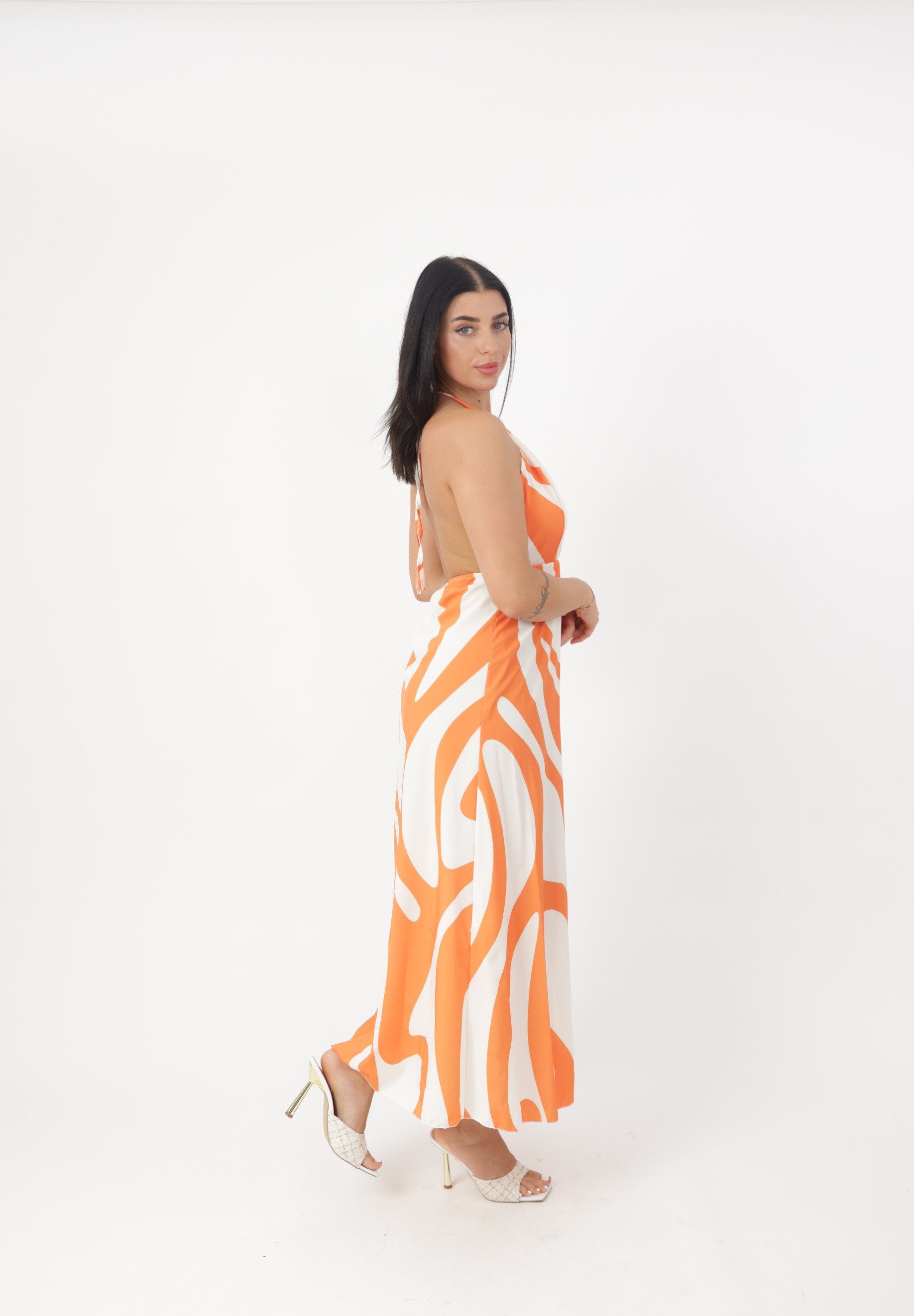 Elara Sommerkleid Kleid mit Muster
