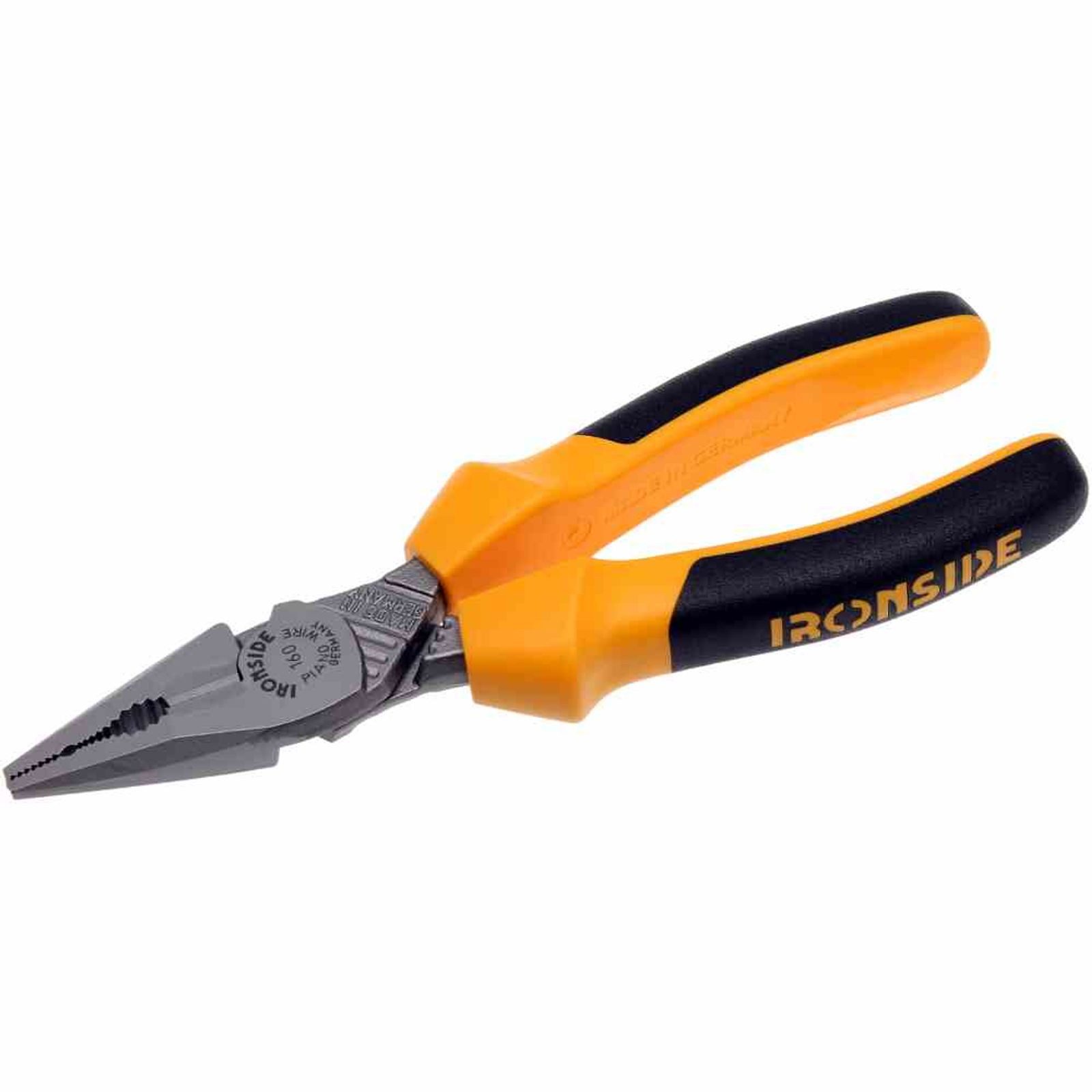 IRONSIDE Kombizange Kraft Kombizange 160 mm IRONSIDE VDE geprüft mit Crimpfunktion robust