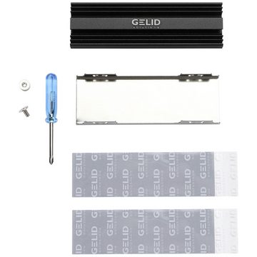 GELID Solutions CPU Kühler Gelid ICECAP M.2 SSD Cooling Kit M.2 SSD-Kühler
