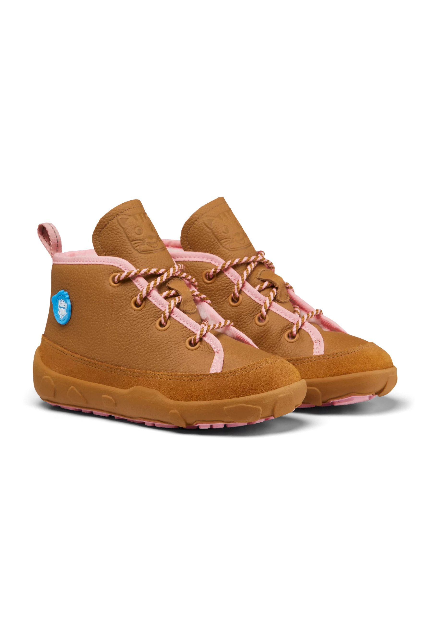 Affenzahn Winterschuh Leder Easy Winterstiefel aus echtem Leder
