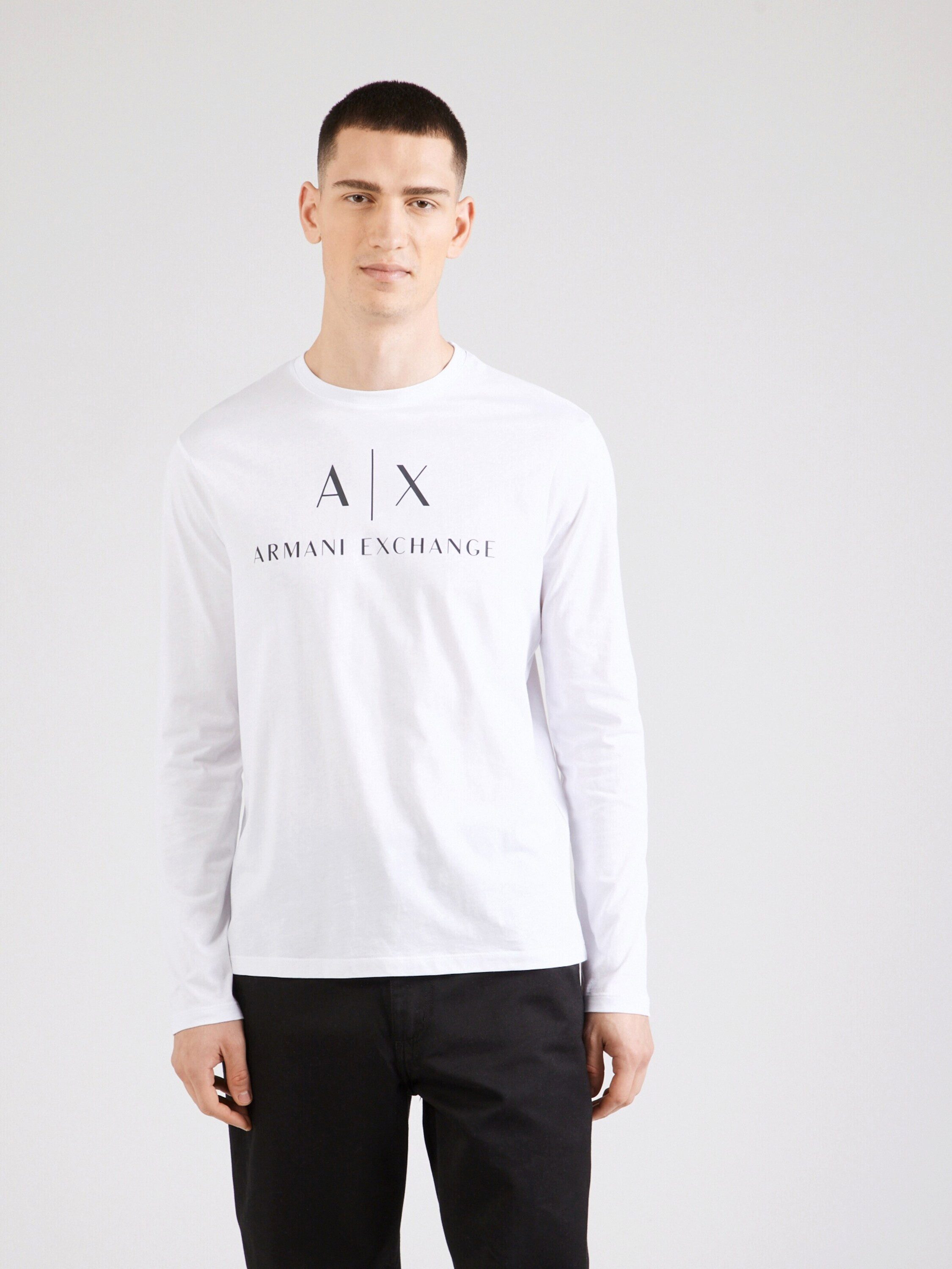ARMANI EXCHANGE Langarmshirt (1-tlg) günstig online kaufen
